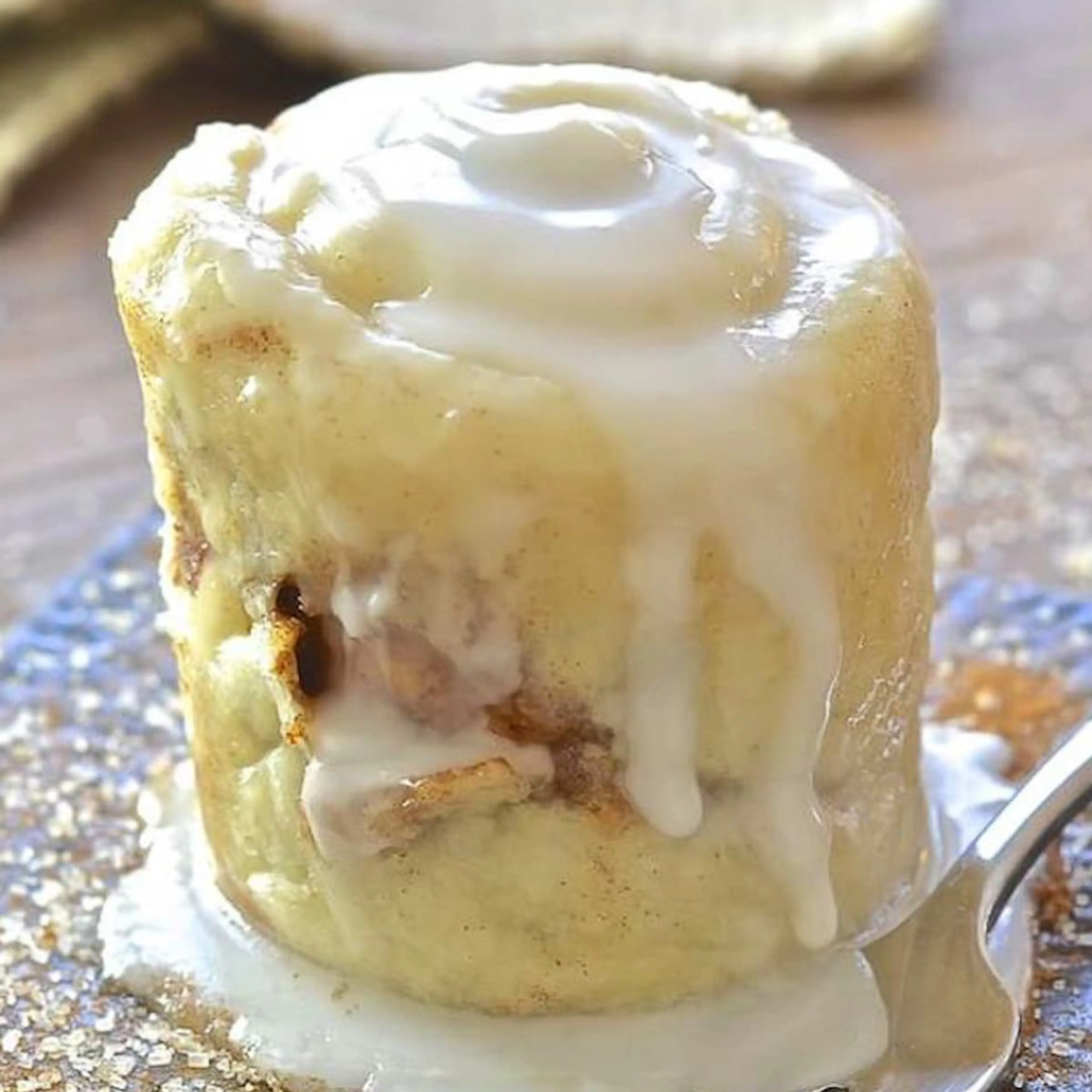 Cinnamon Roll in a Mug