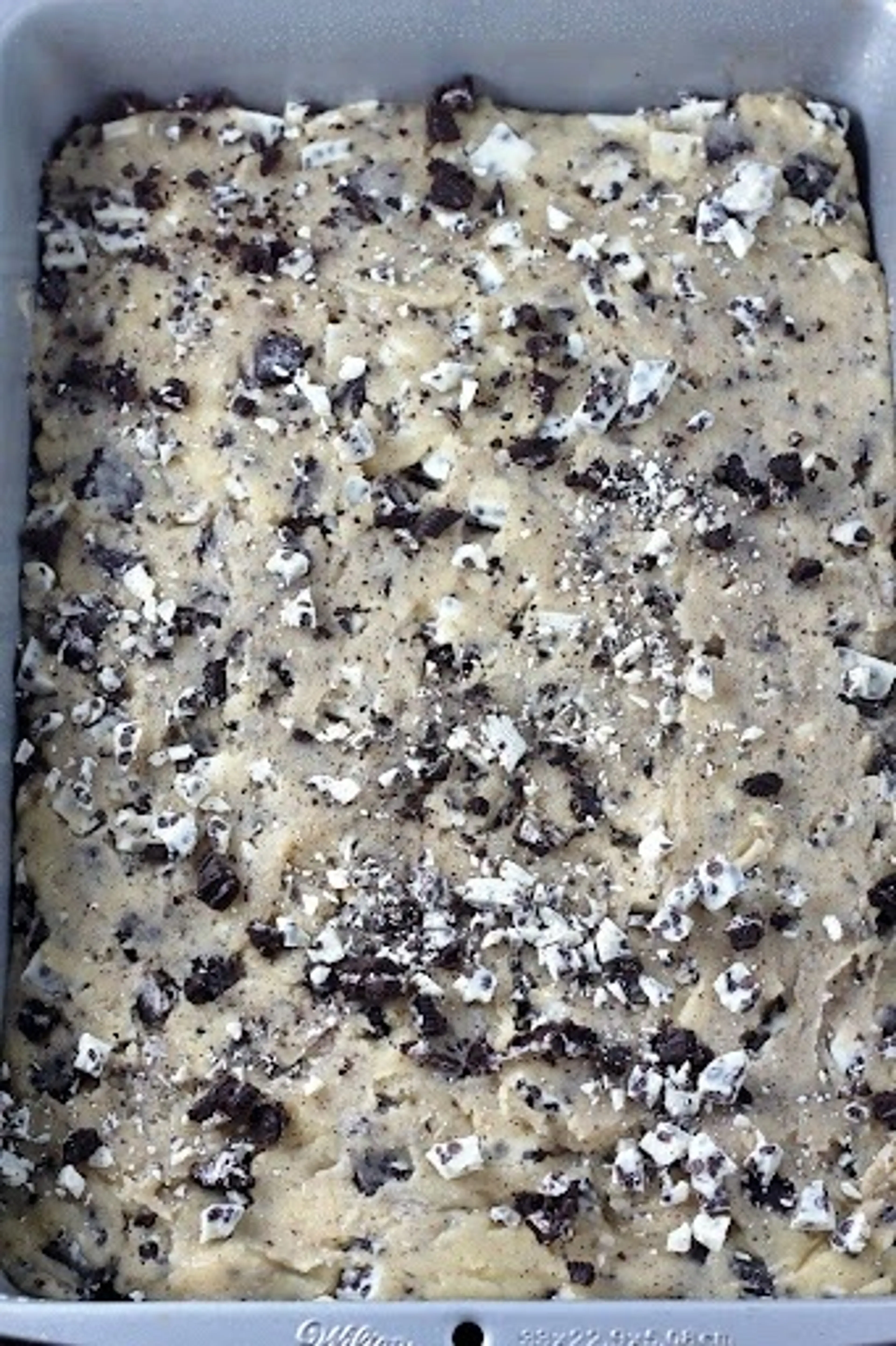 Ultimate Cookies and Cream Blondies - Baker by Nature