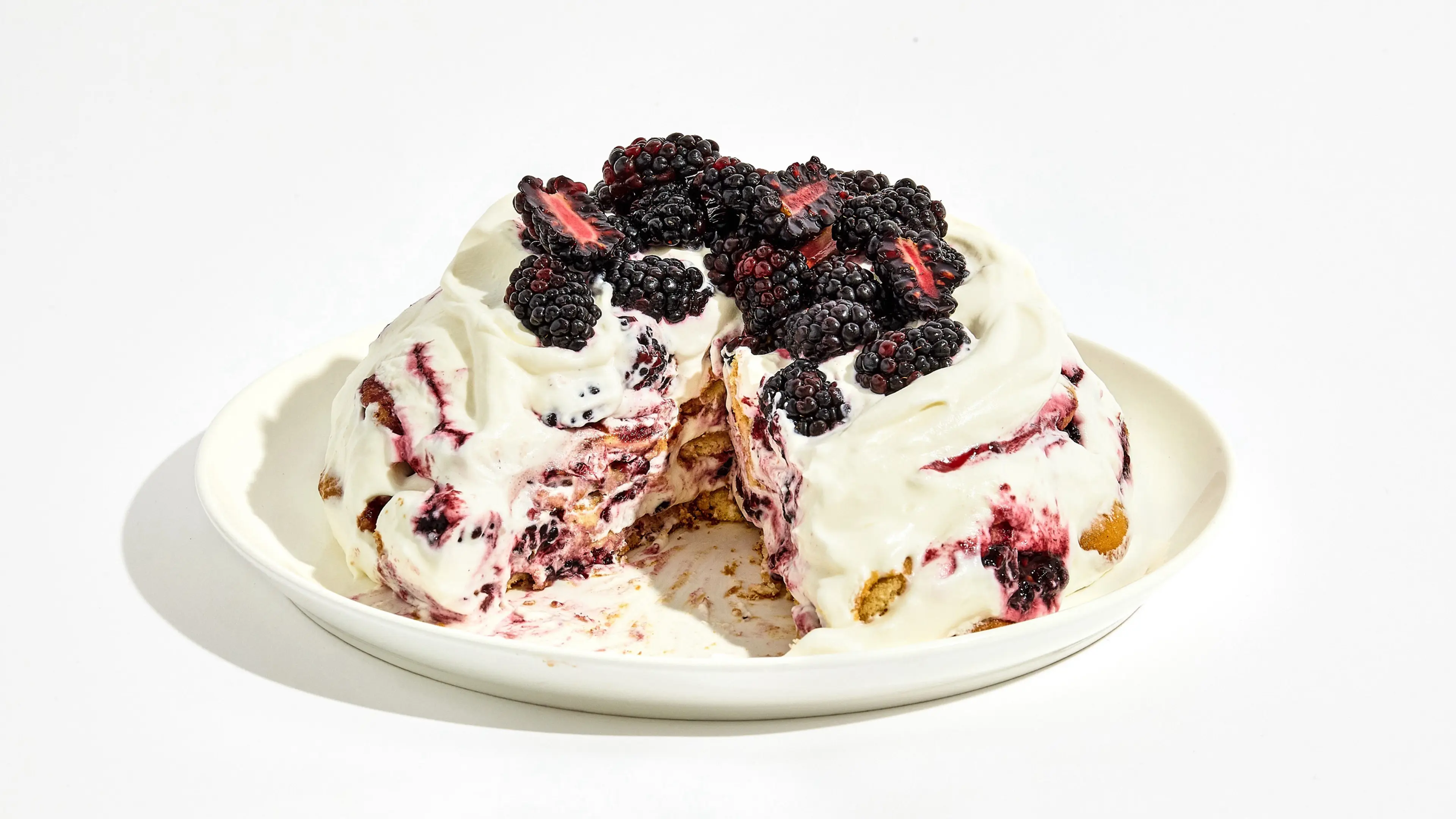 Blackberry Icebox Cake