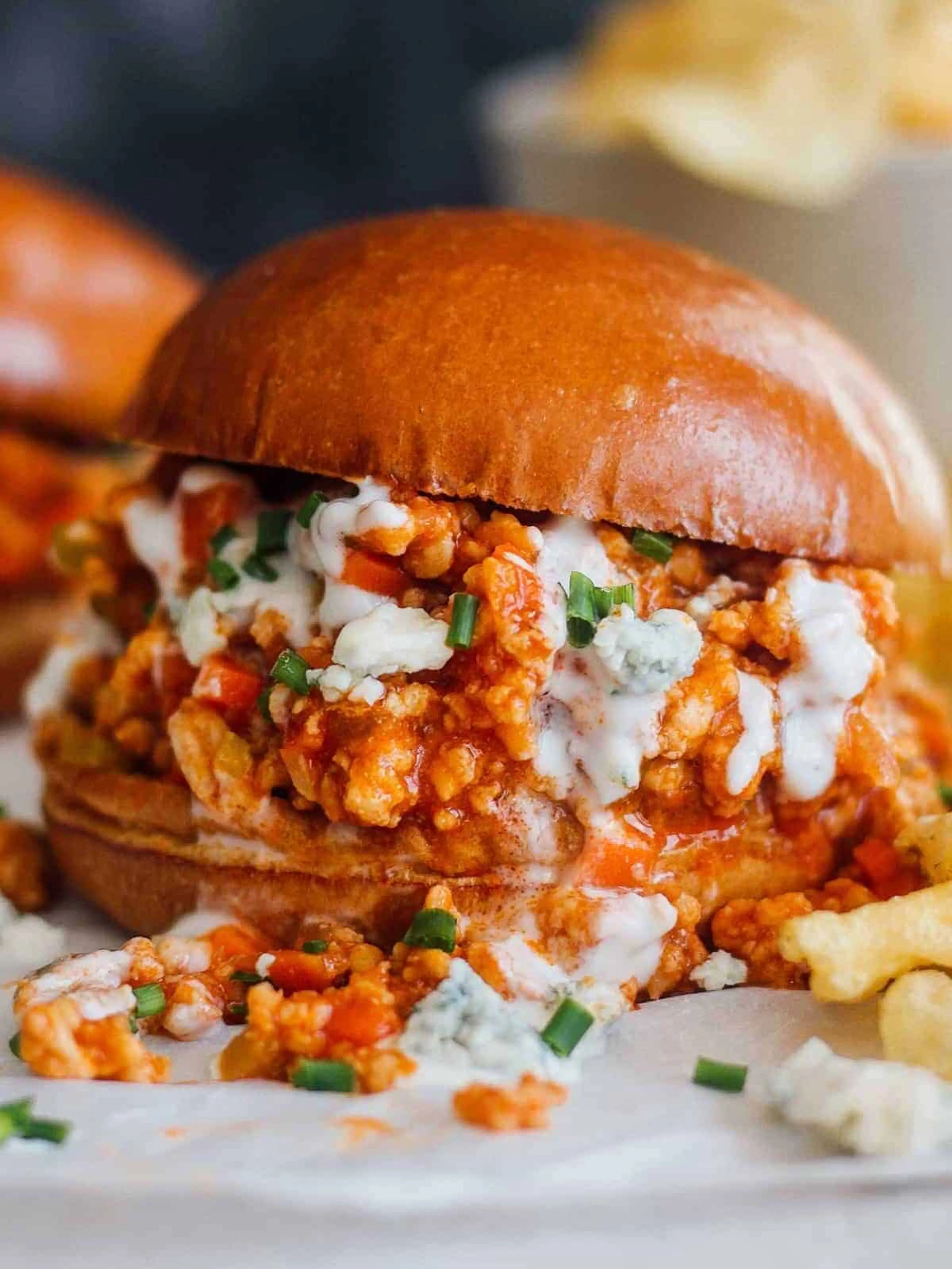 Buffalo Chicken Sloppy Joes Recipe