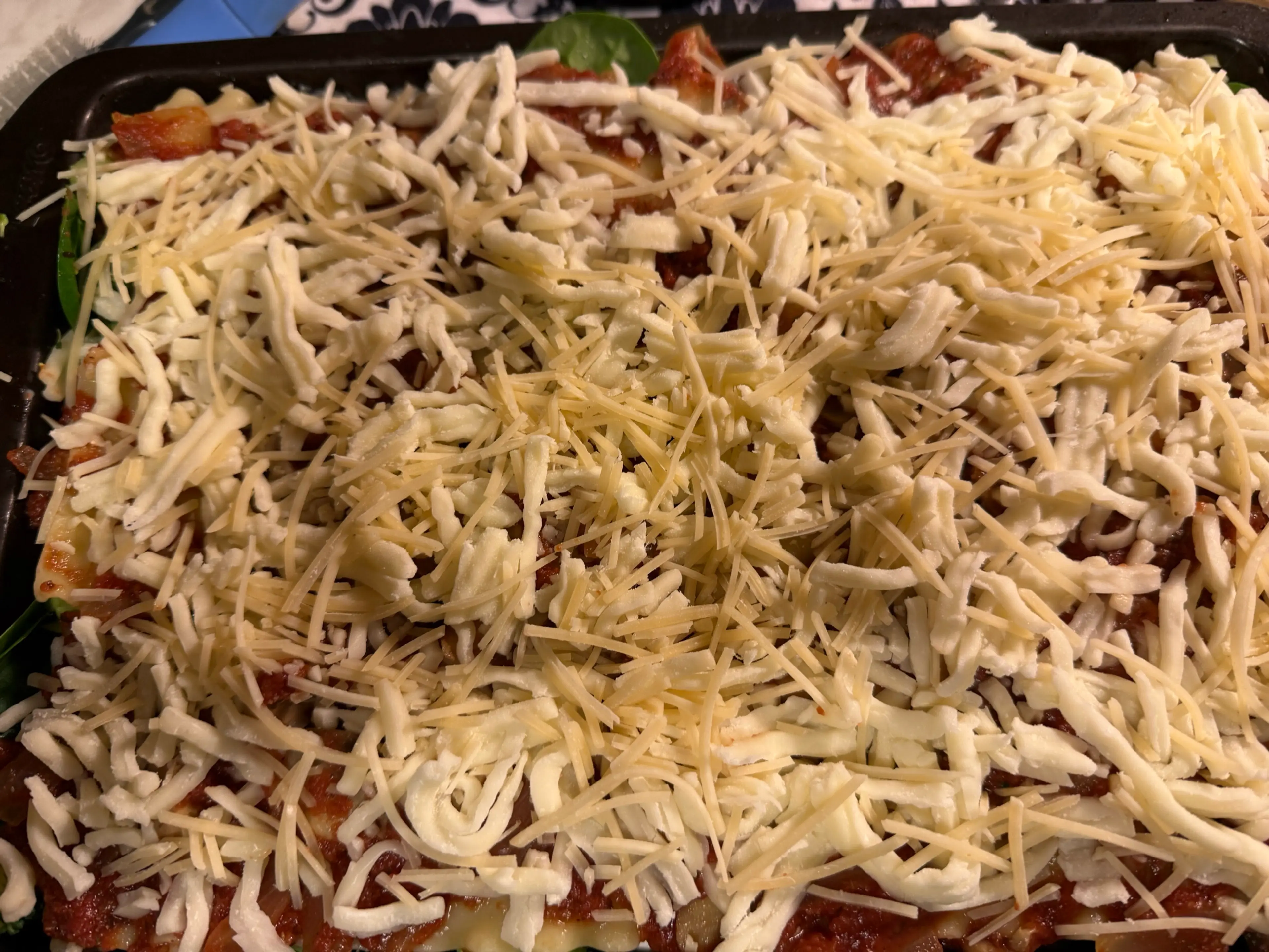 Easy Red Veggie Lasagna