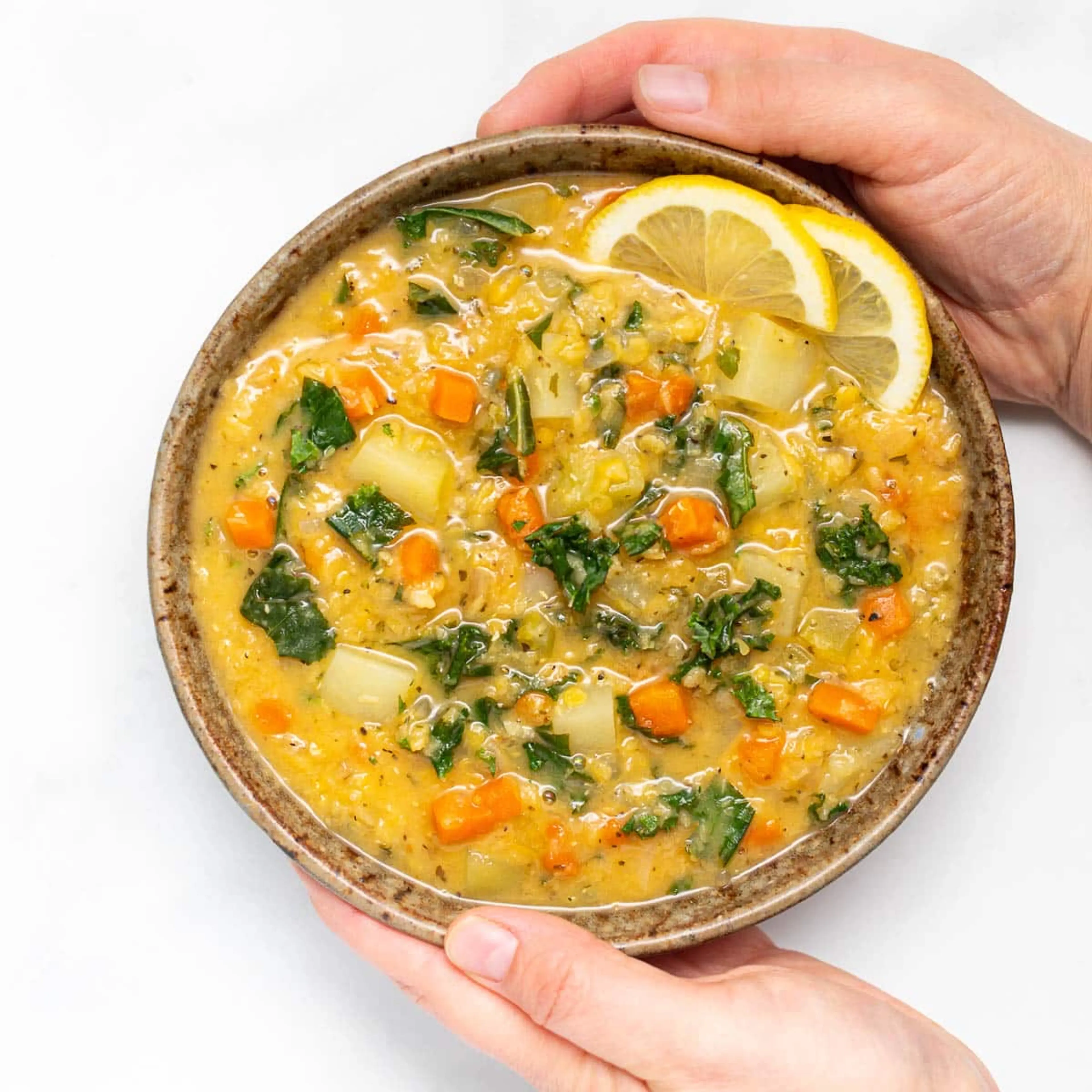 Red Lentil Soup with Lemon