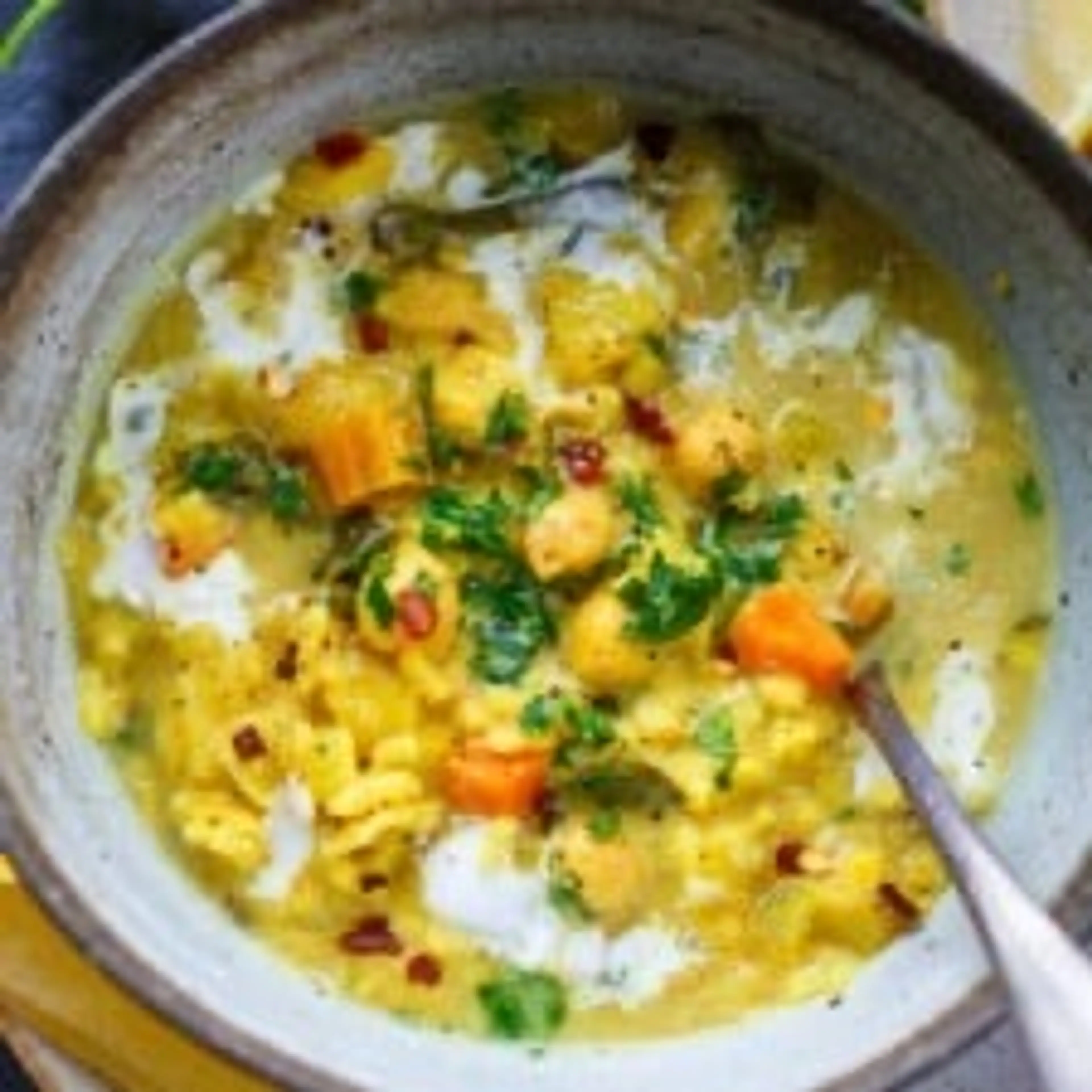 Golden Chickpea Soup Recipe