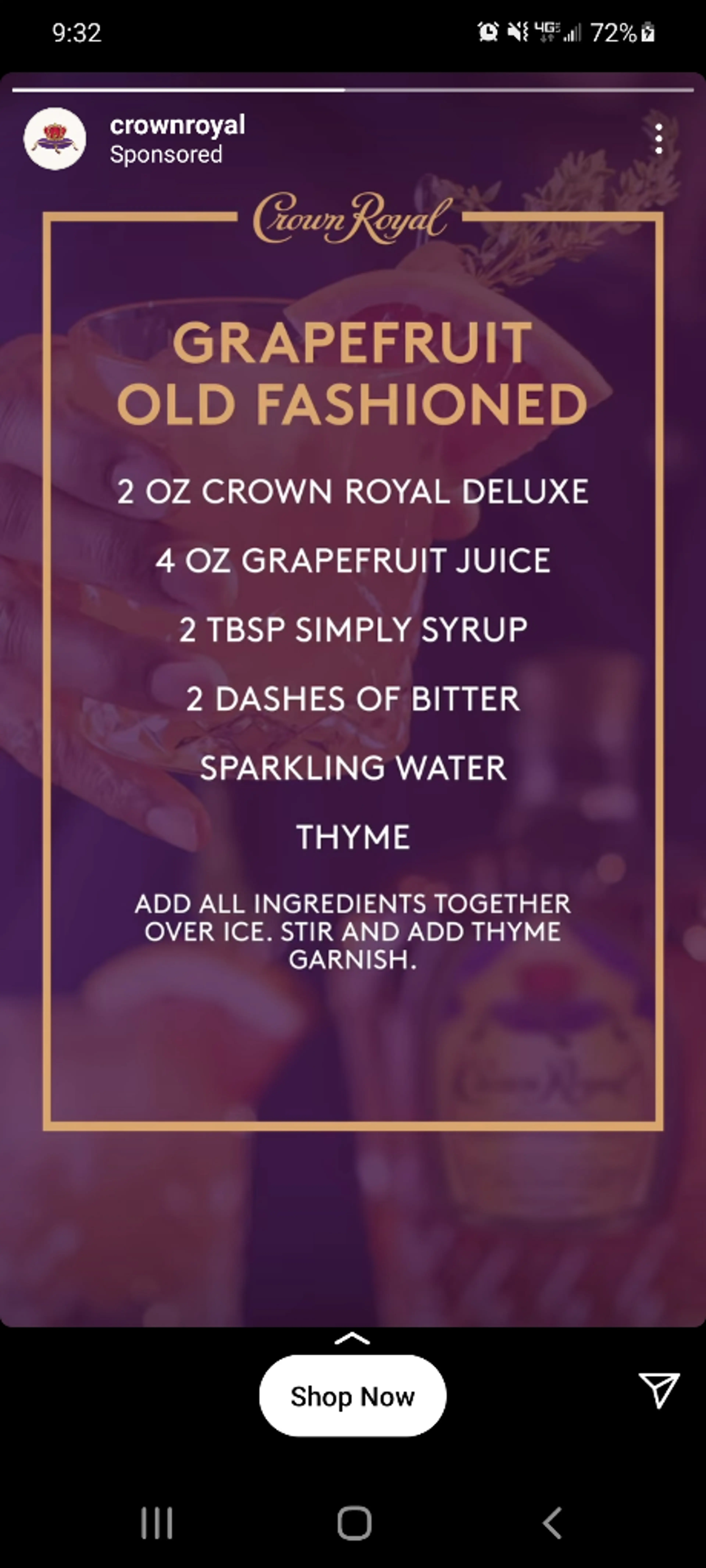 Crown Royal Grapefruit