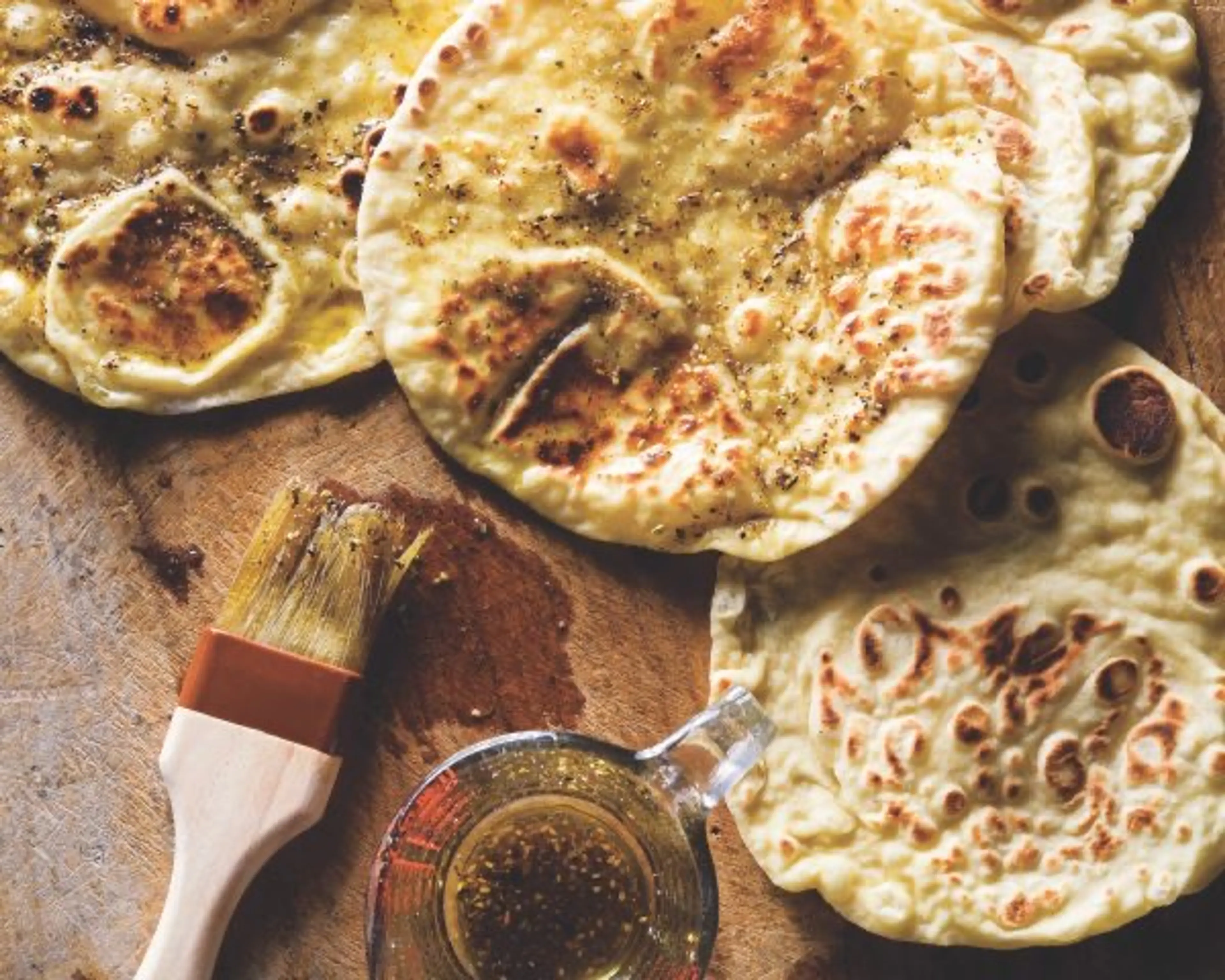 Yogurt and Olive Oil Flatbreads