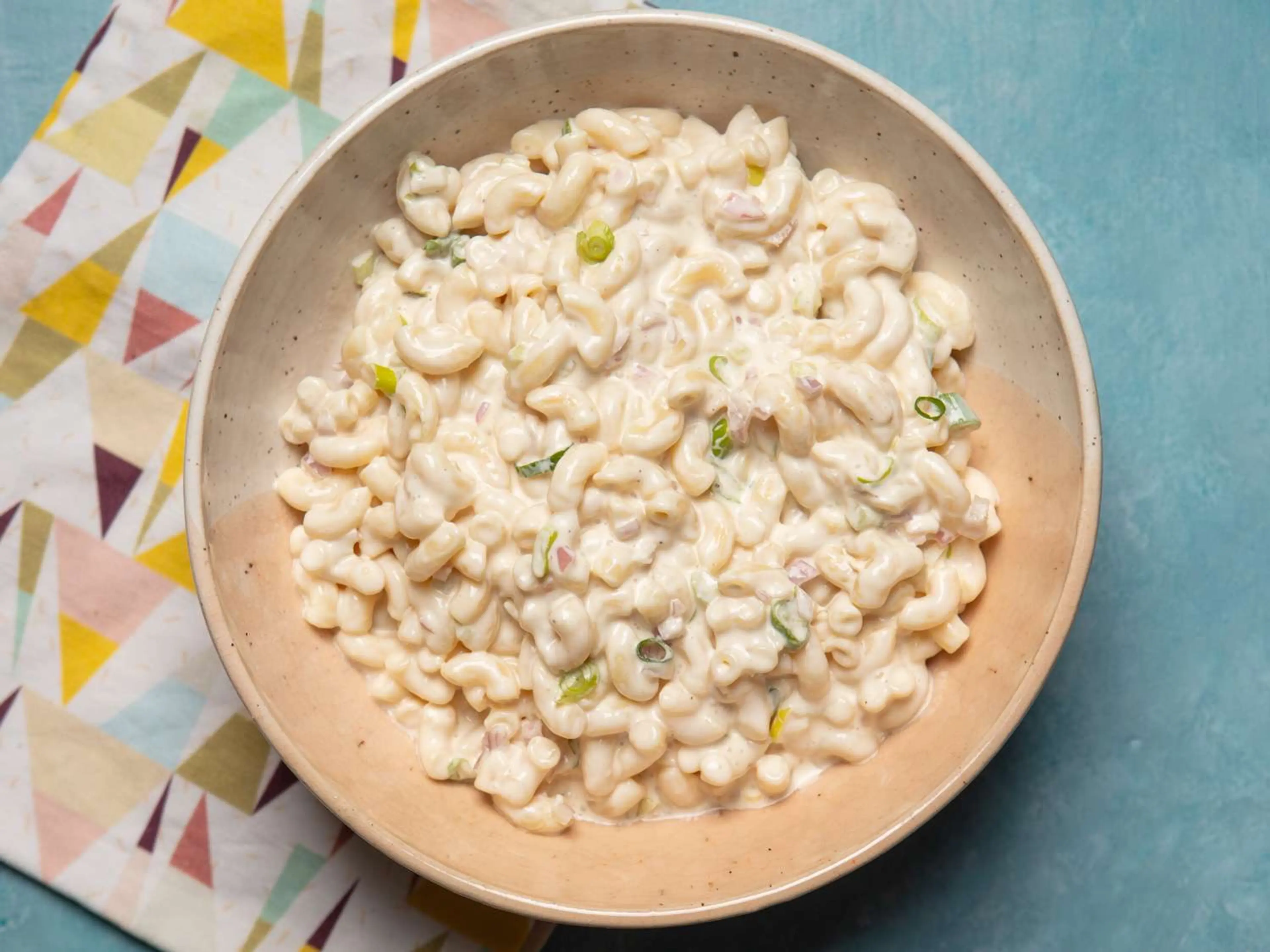 Tangy and Creamy Macaroni Salad