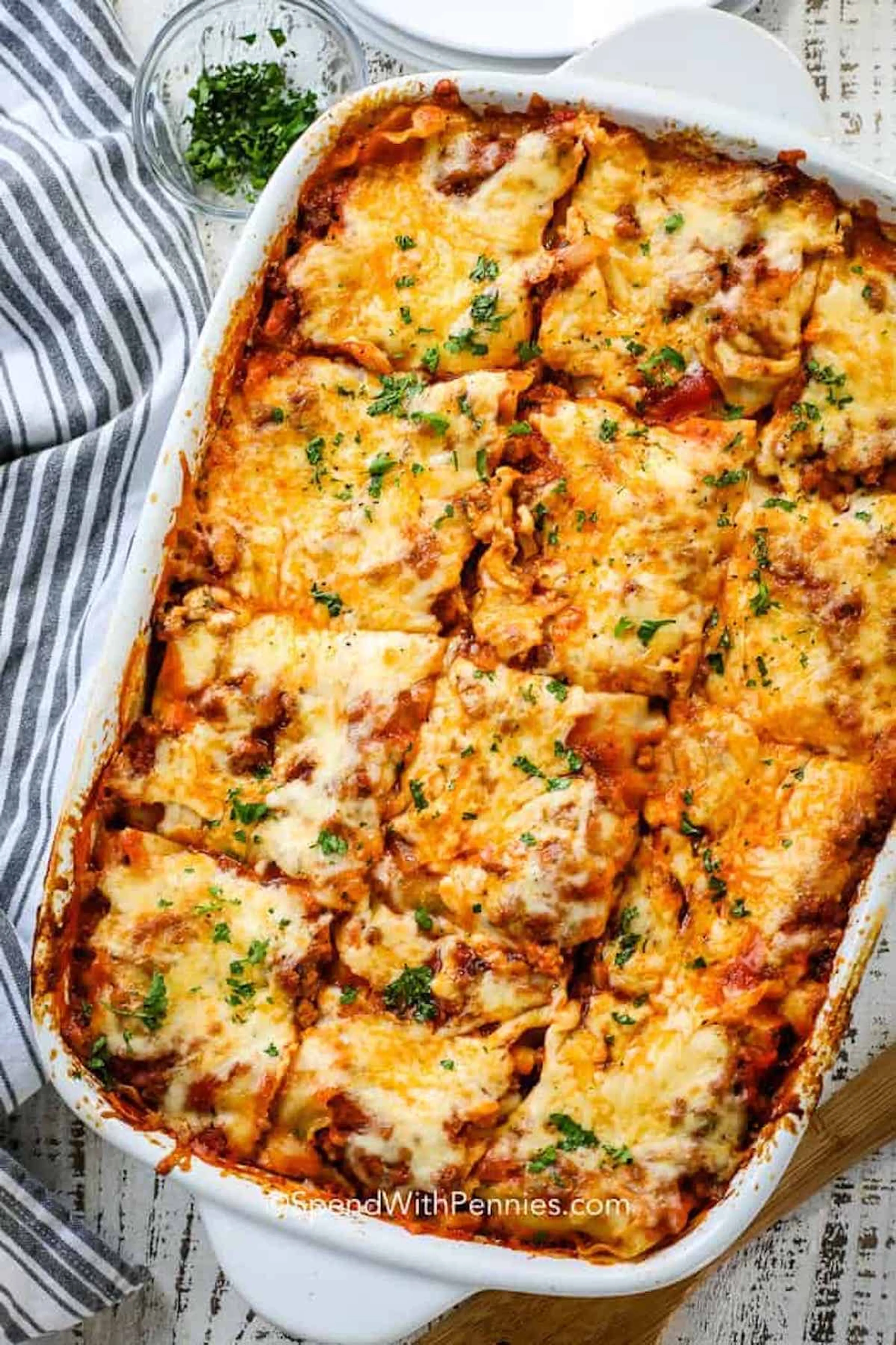 Easy Homemade Lasagna