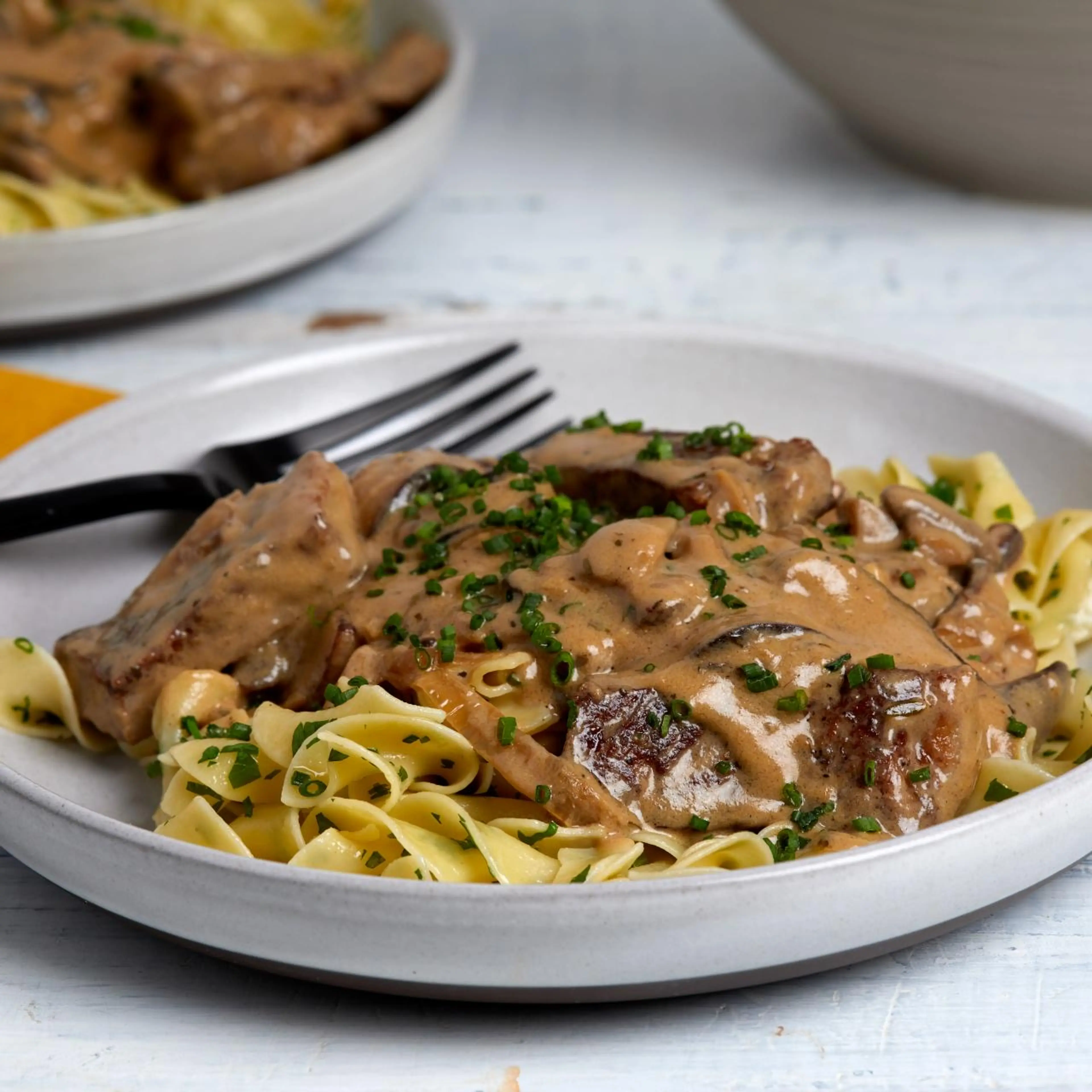 The Best Beef Stroganoff