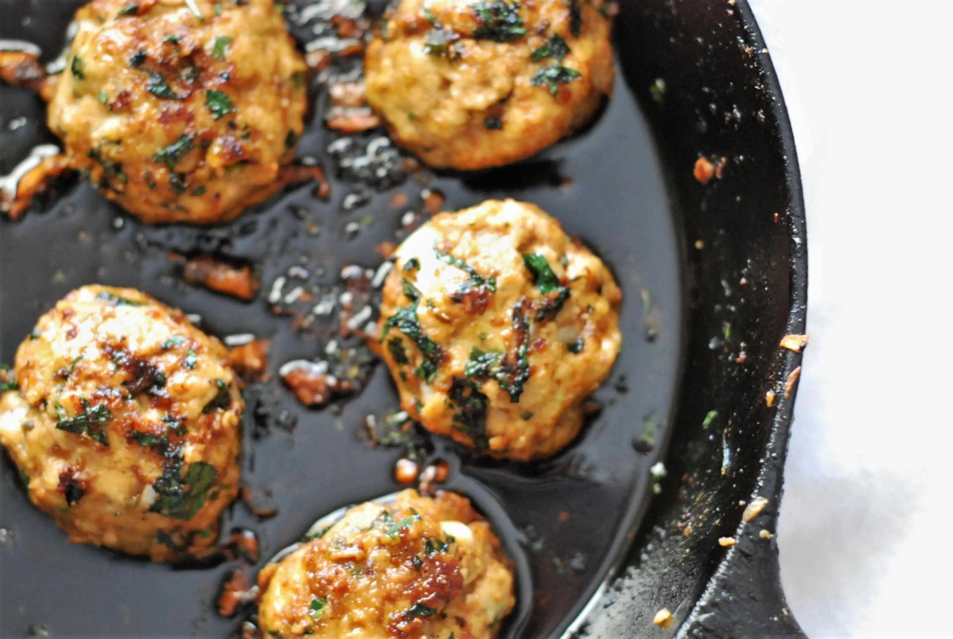 Thai Basil Chicken Meatballs