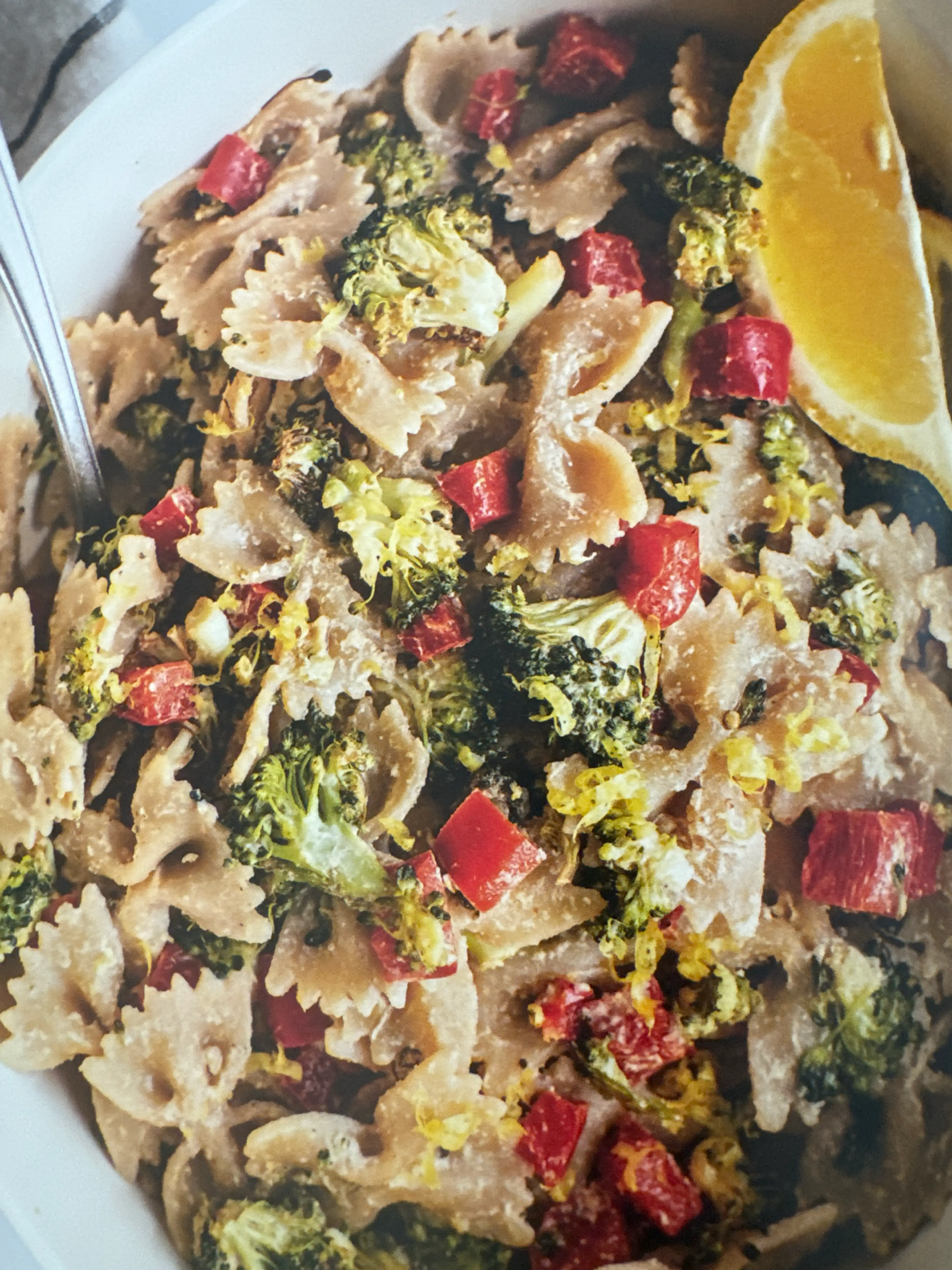 GINGER BROCCOLI PASTA SALAD