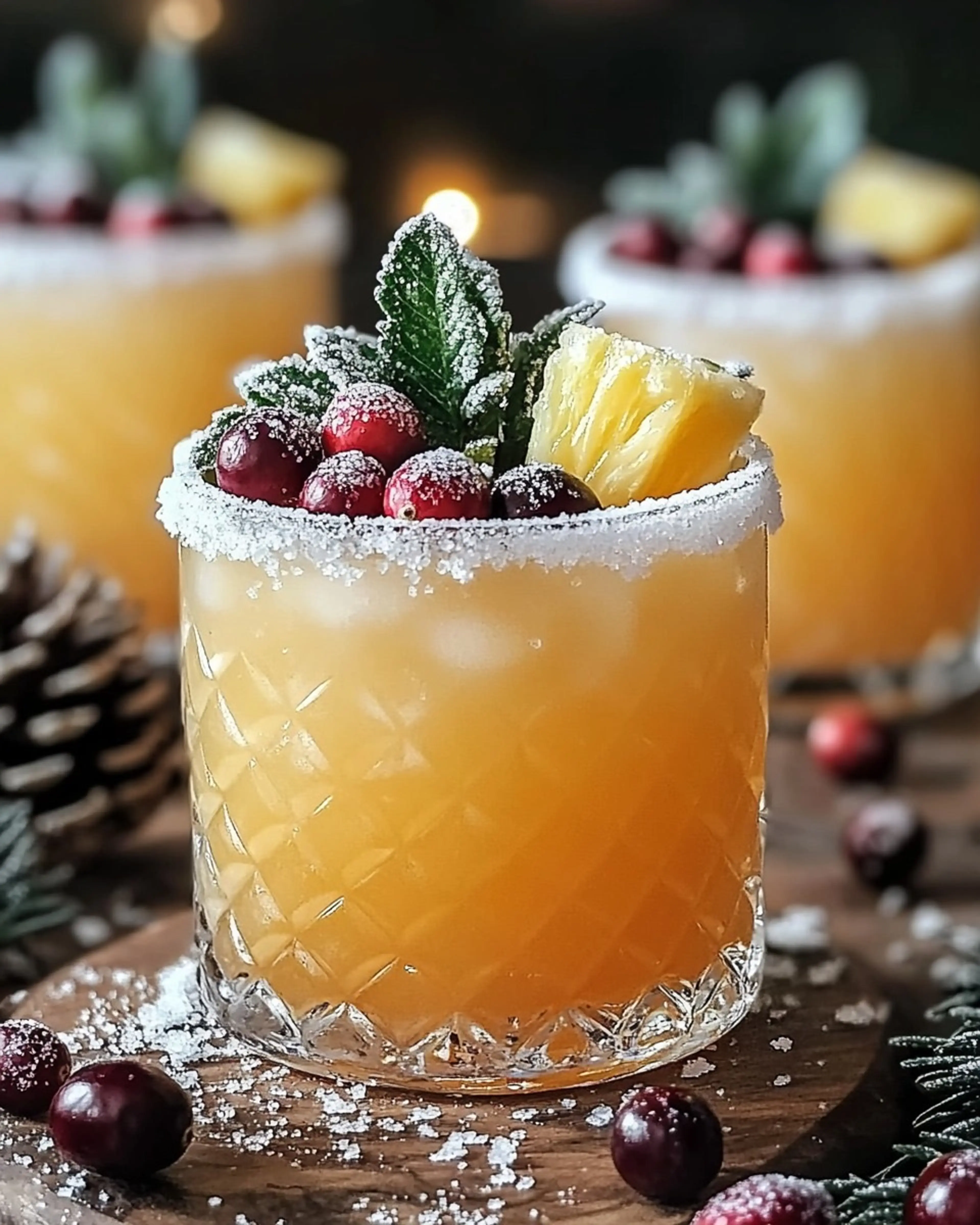 Snowy Pineapple Punch