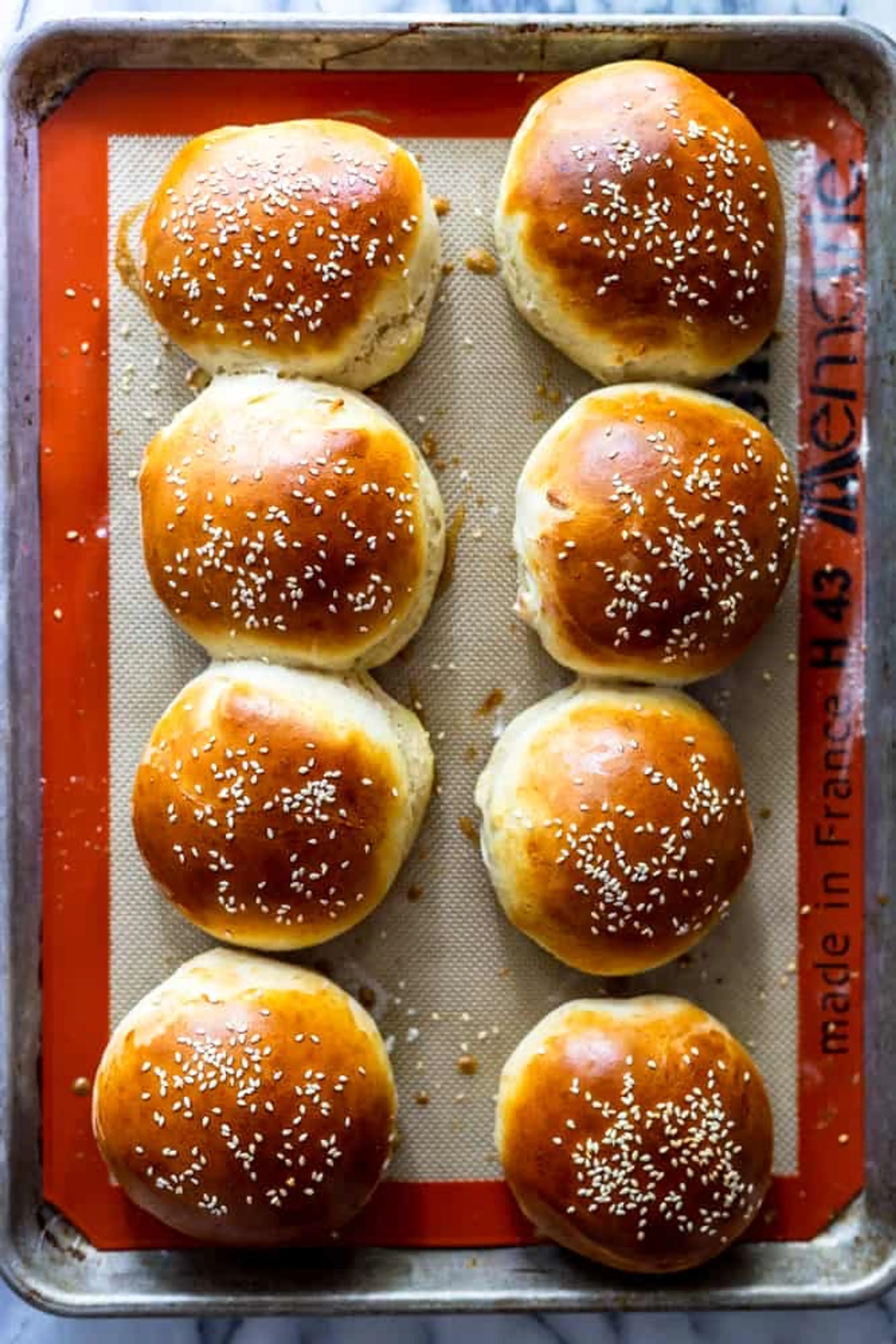 40 minute hamburger buns