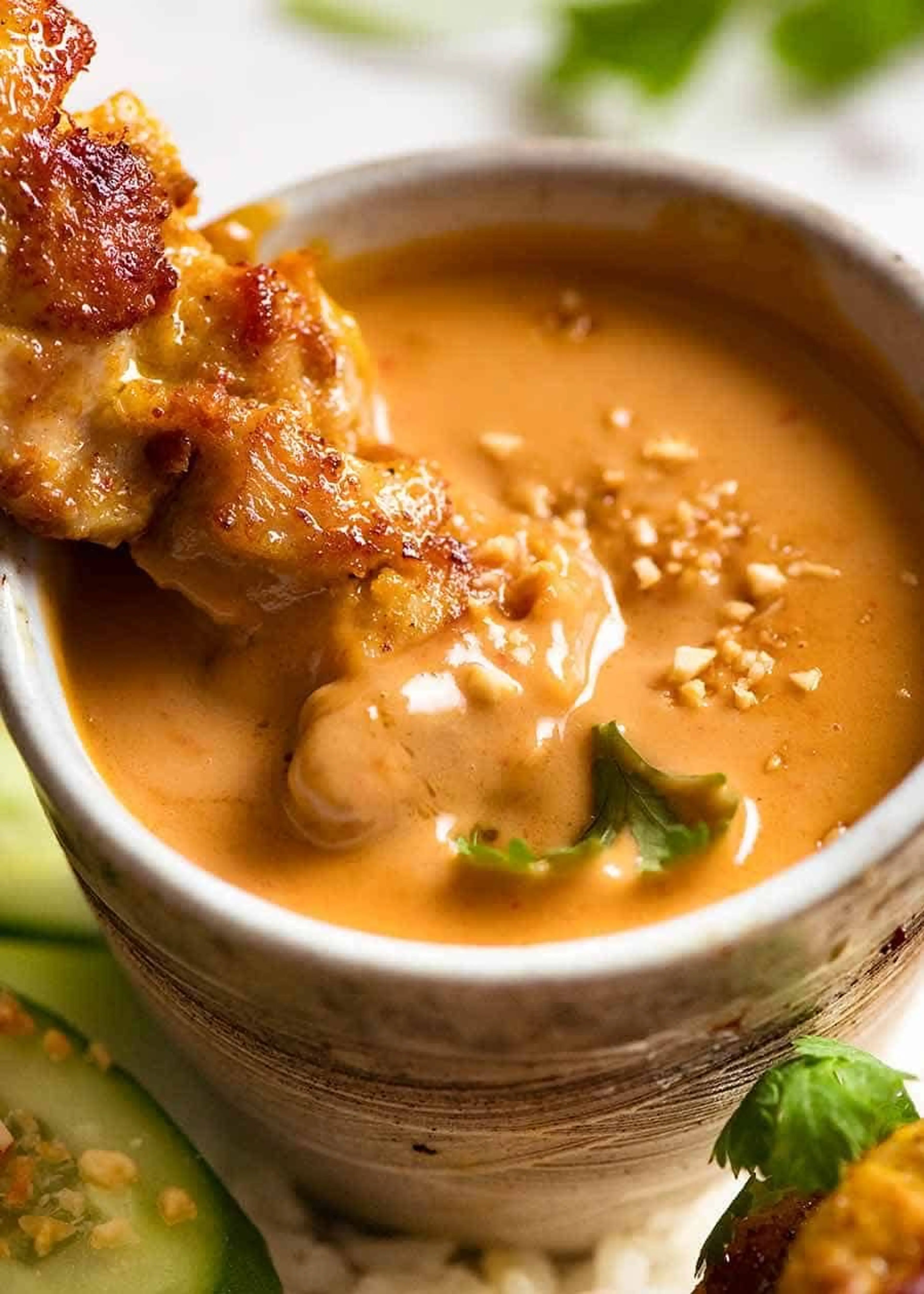 Thai Chicken Satay with Peanut Sauce (try This)