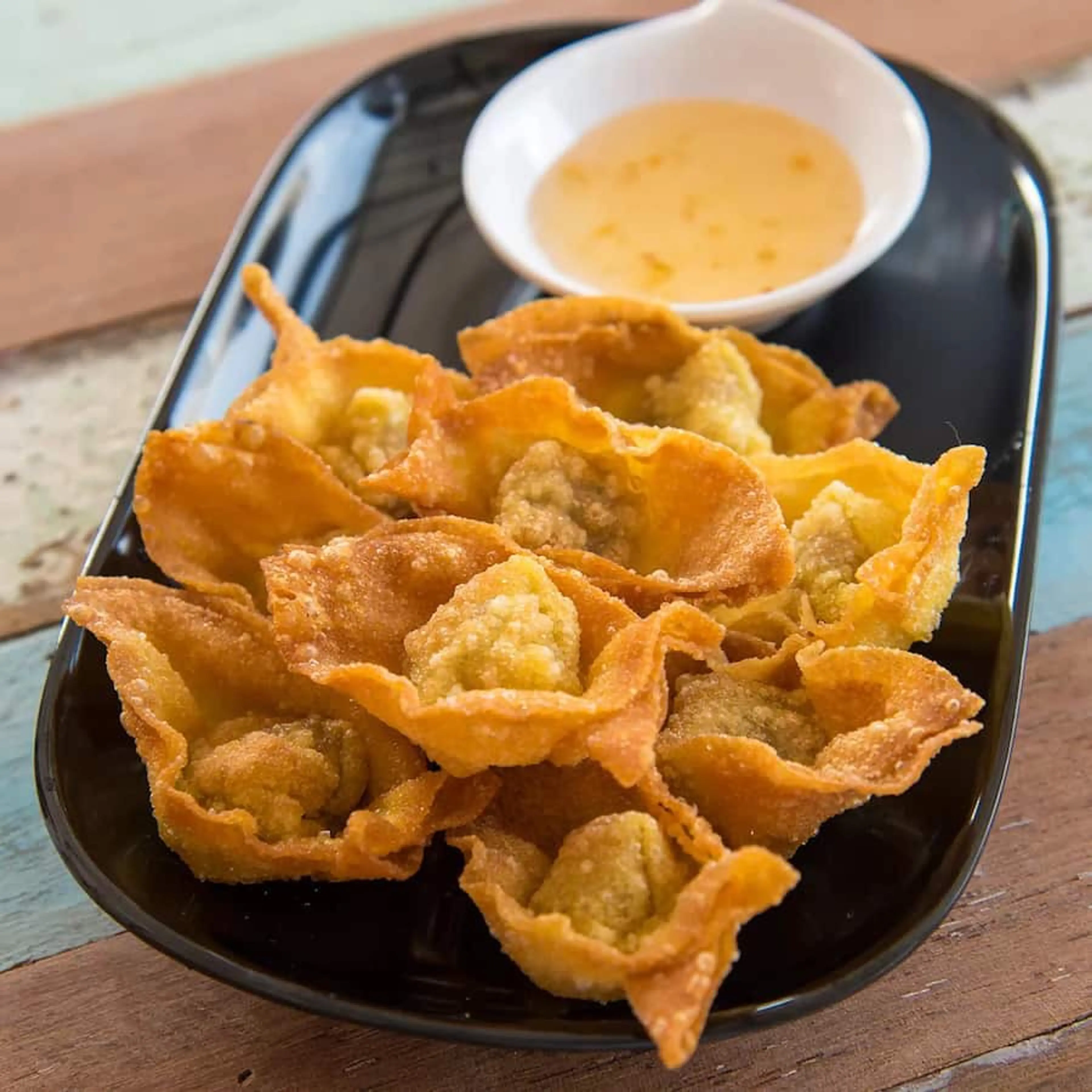 Deep Fried Crispy Prawn Wontons Recipe