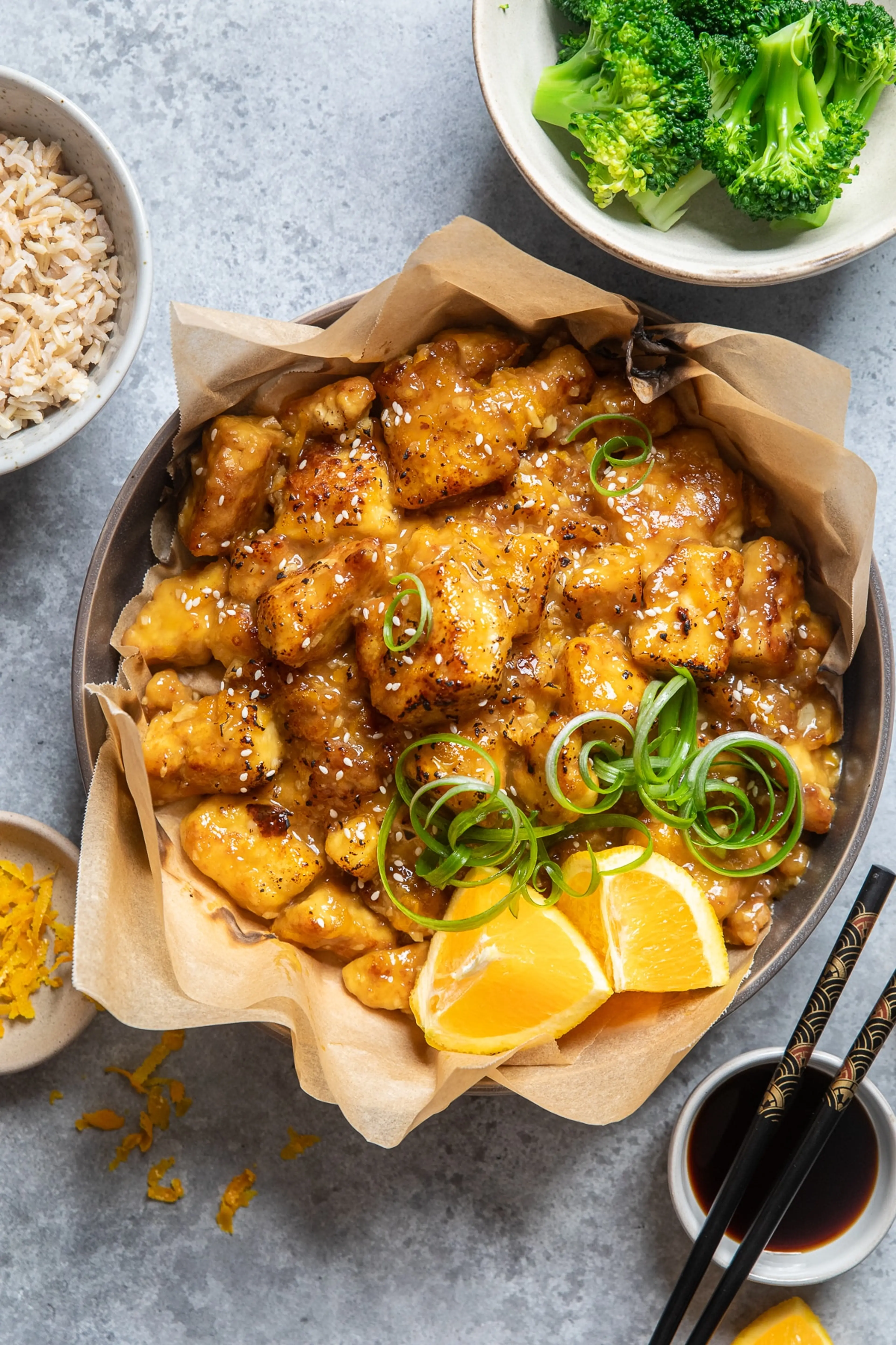 Vegan Orange Chicken