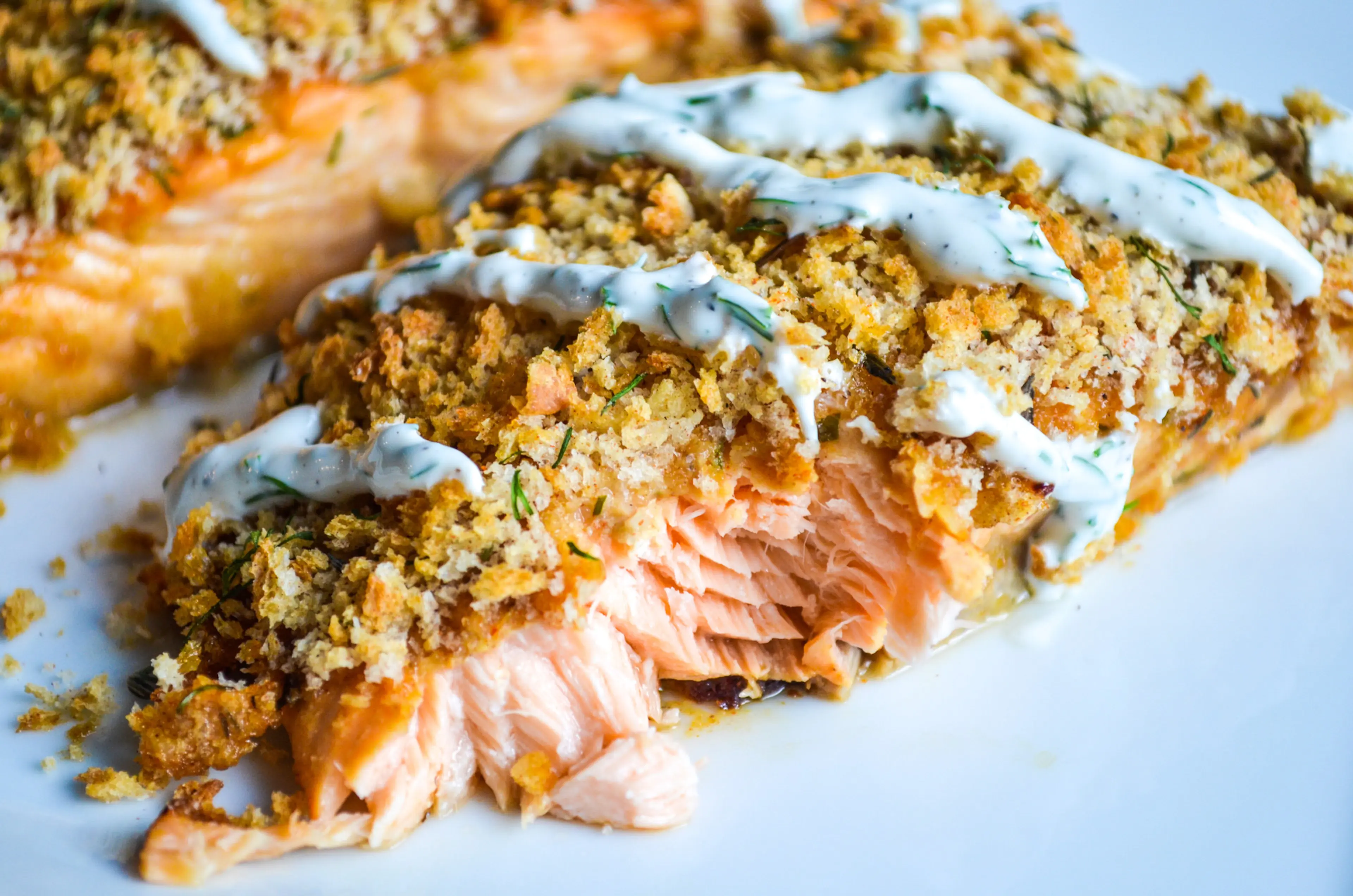 Dijon Crusted Salmon