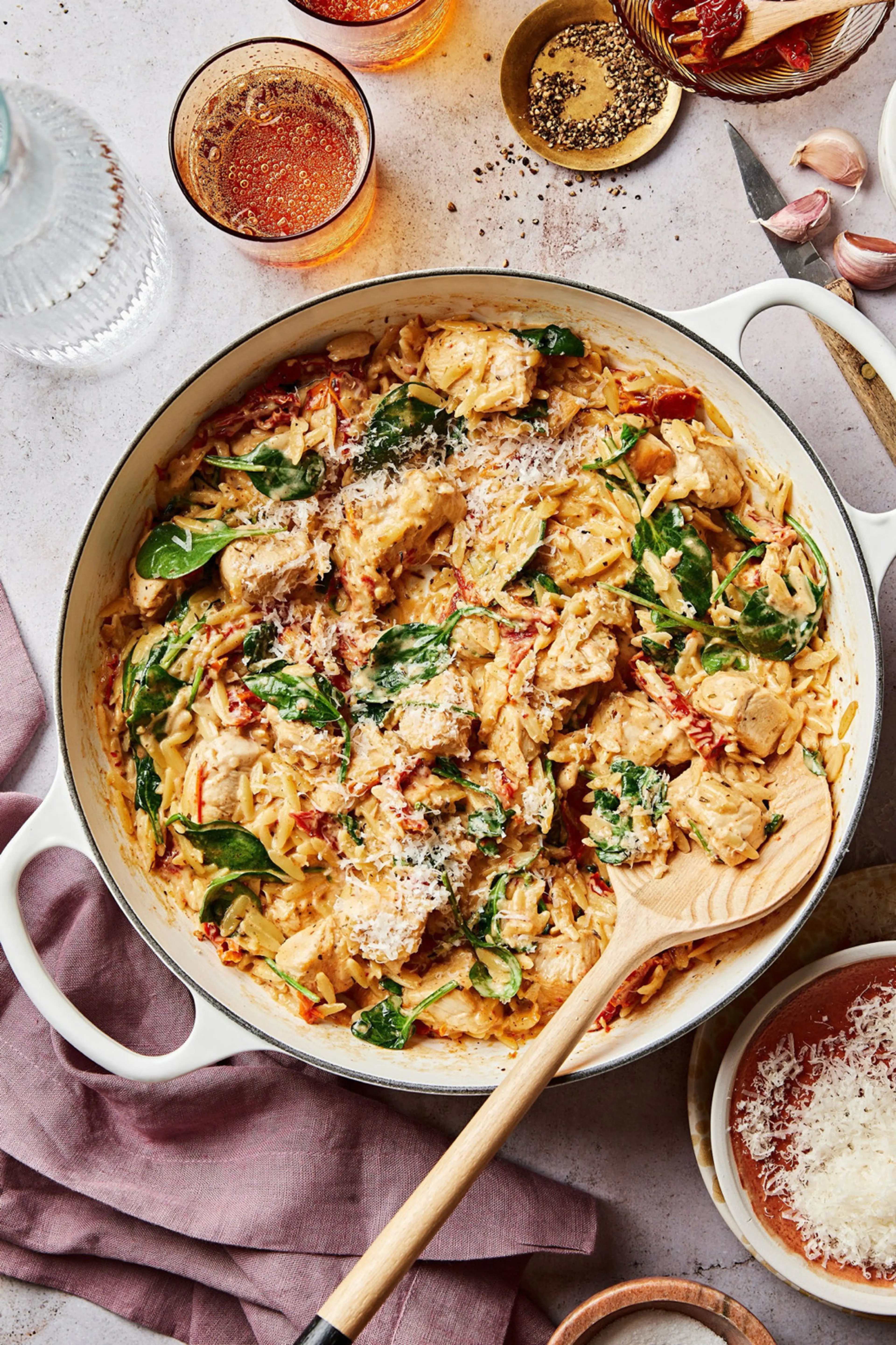 One-Pan "Marry Me" Chicken Orzo