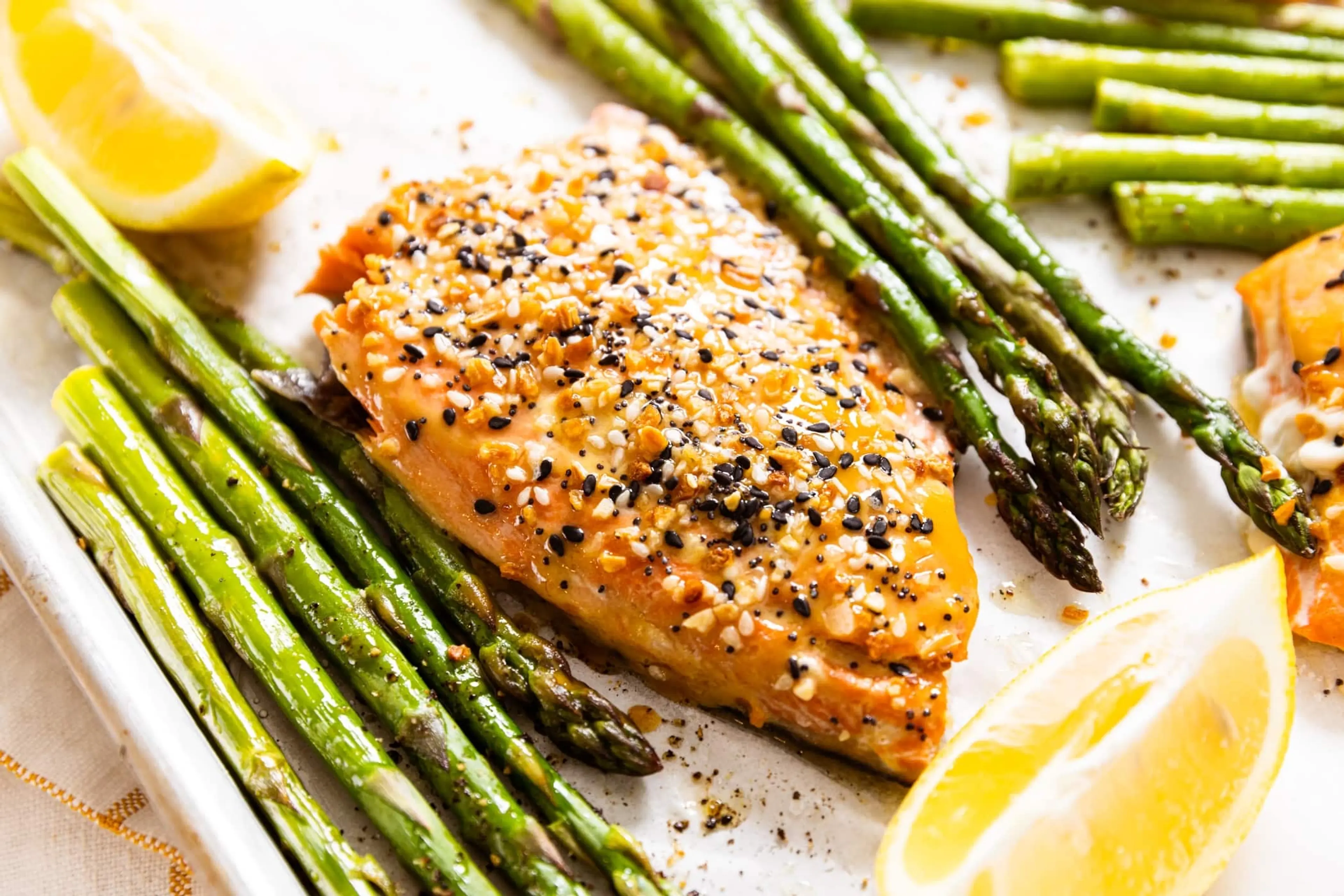 Sheet Pan Salmon & Asparagus