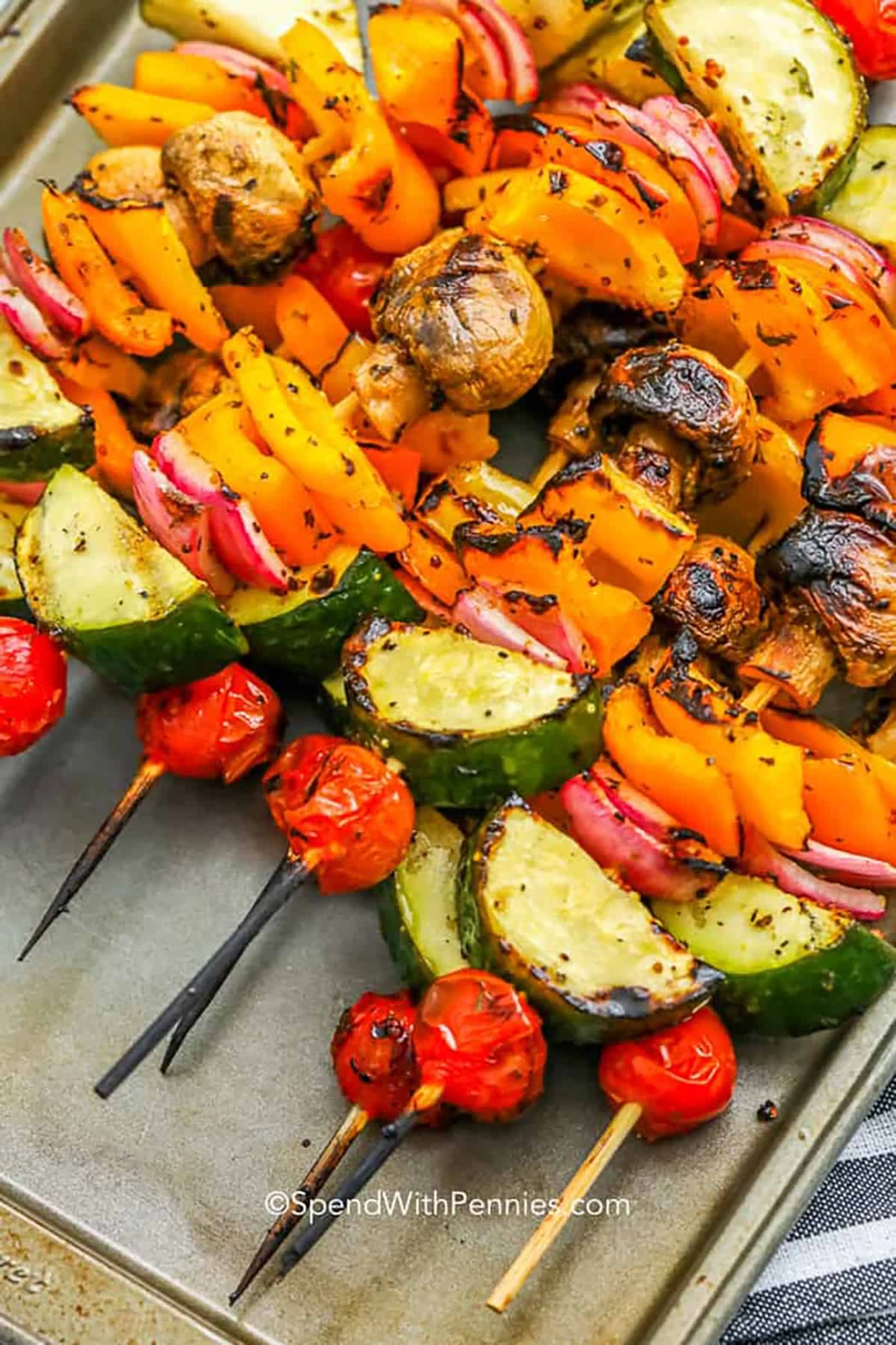 Grilled Marinated Vegetable Kabobs