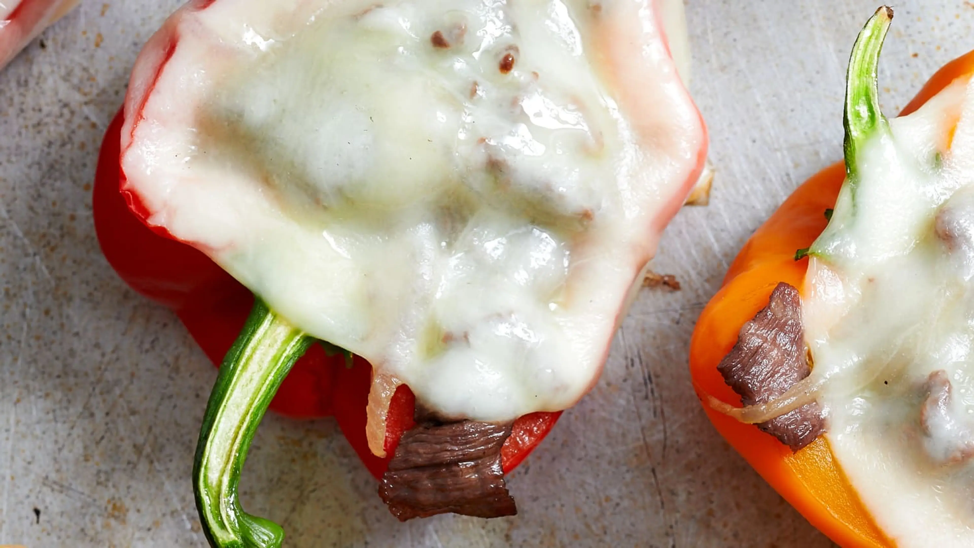 Cheesesteak-Stuffed Peppers