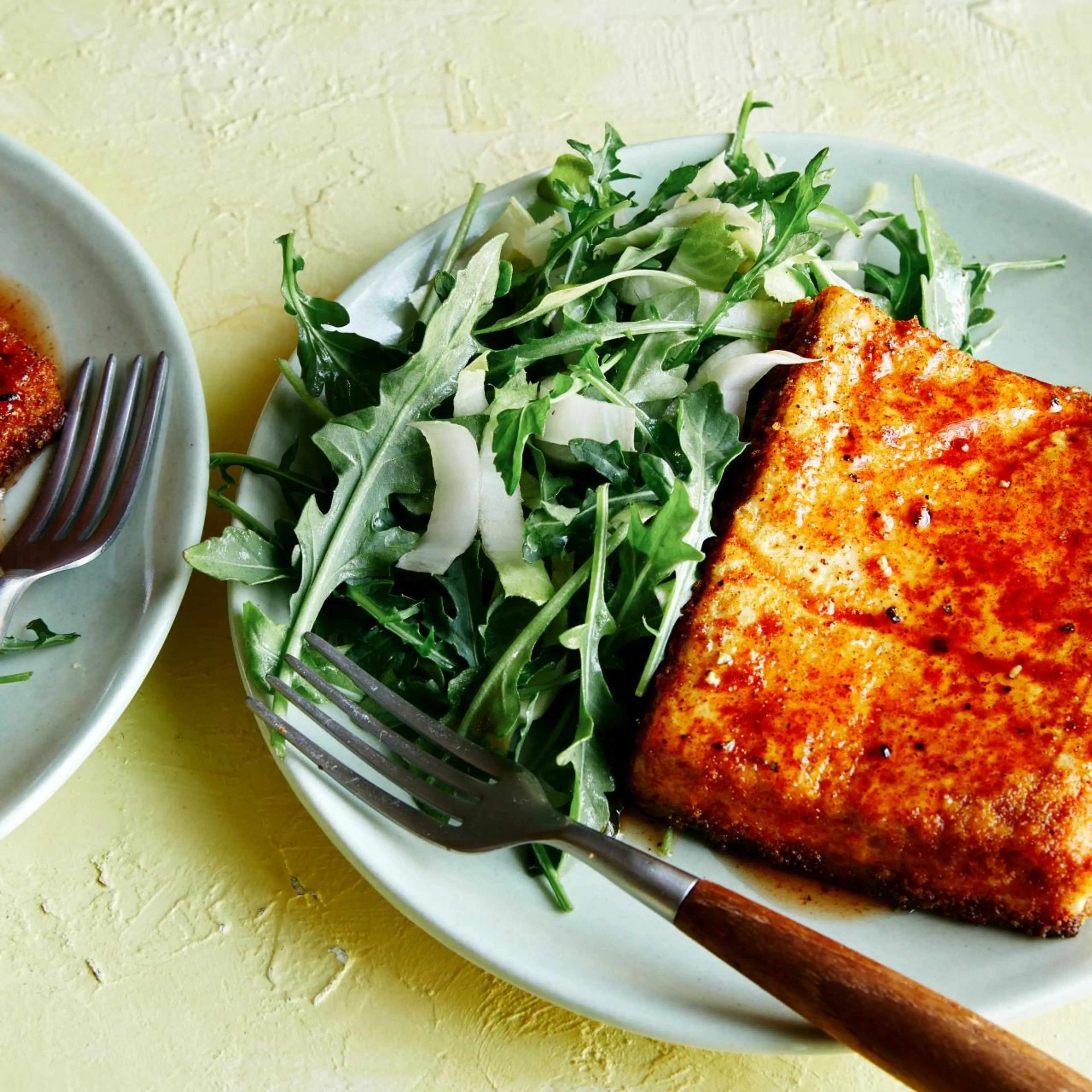 Hot Honey Tofu for Two