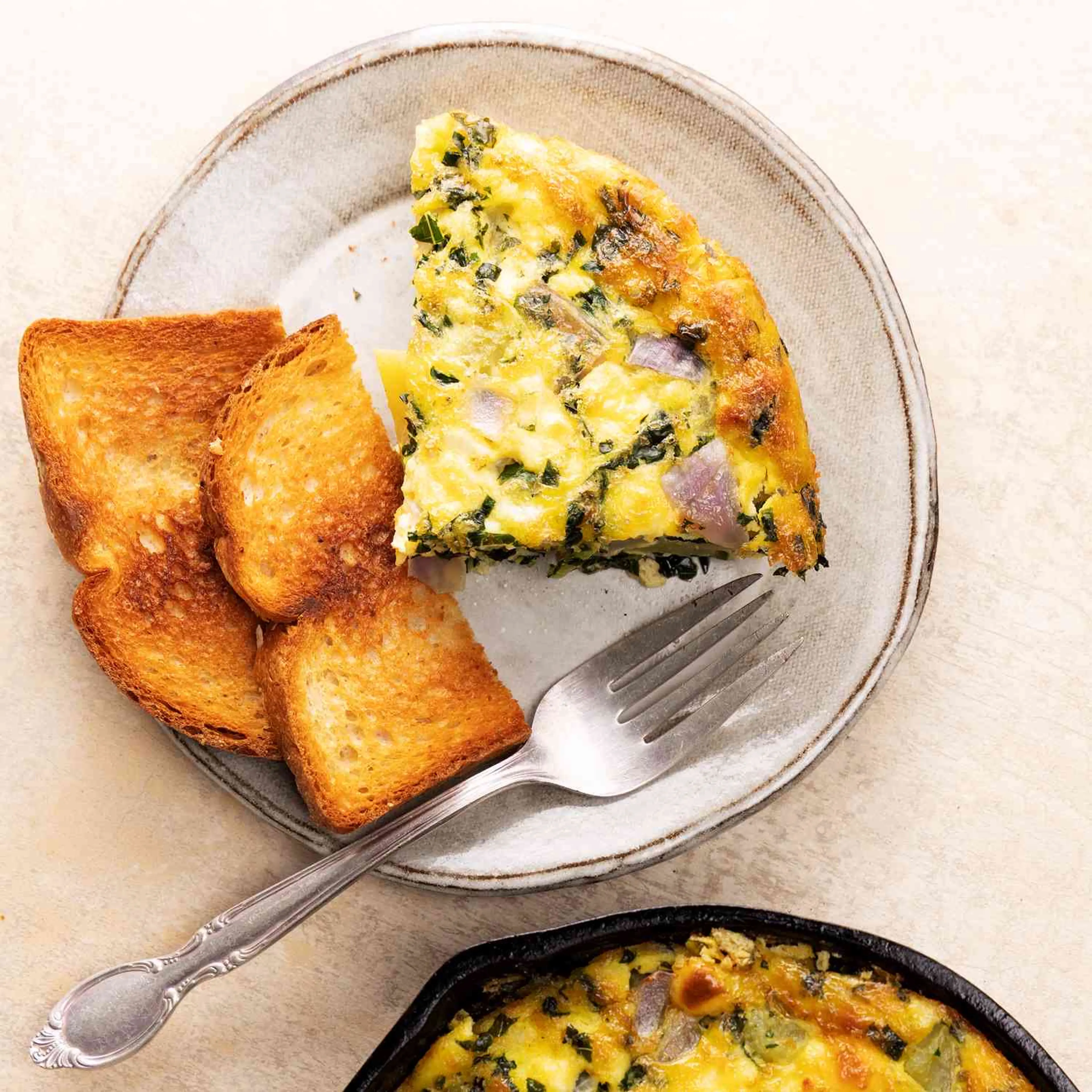 Callaloo Frittata