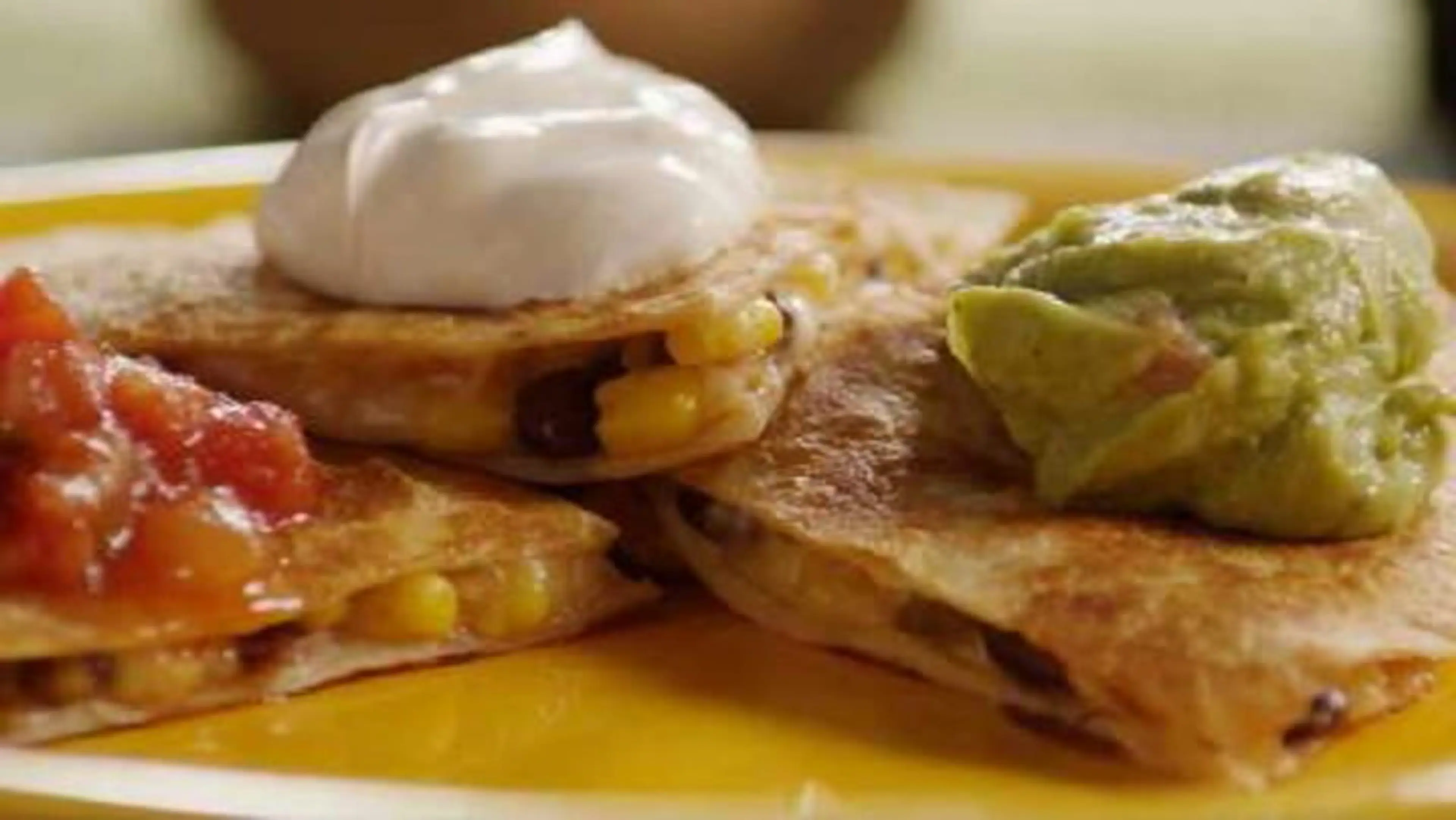 Black Bean and Corn Quesadillas