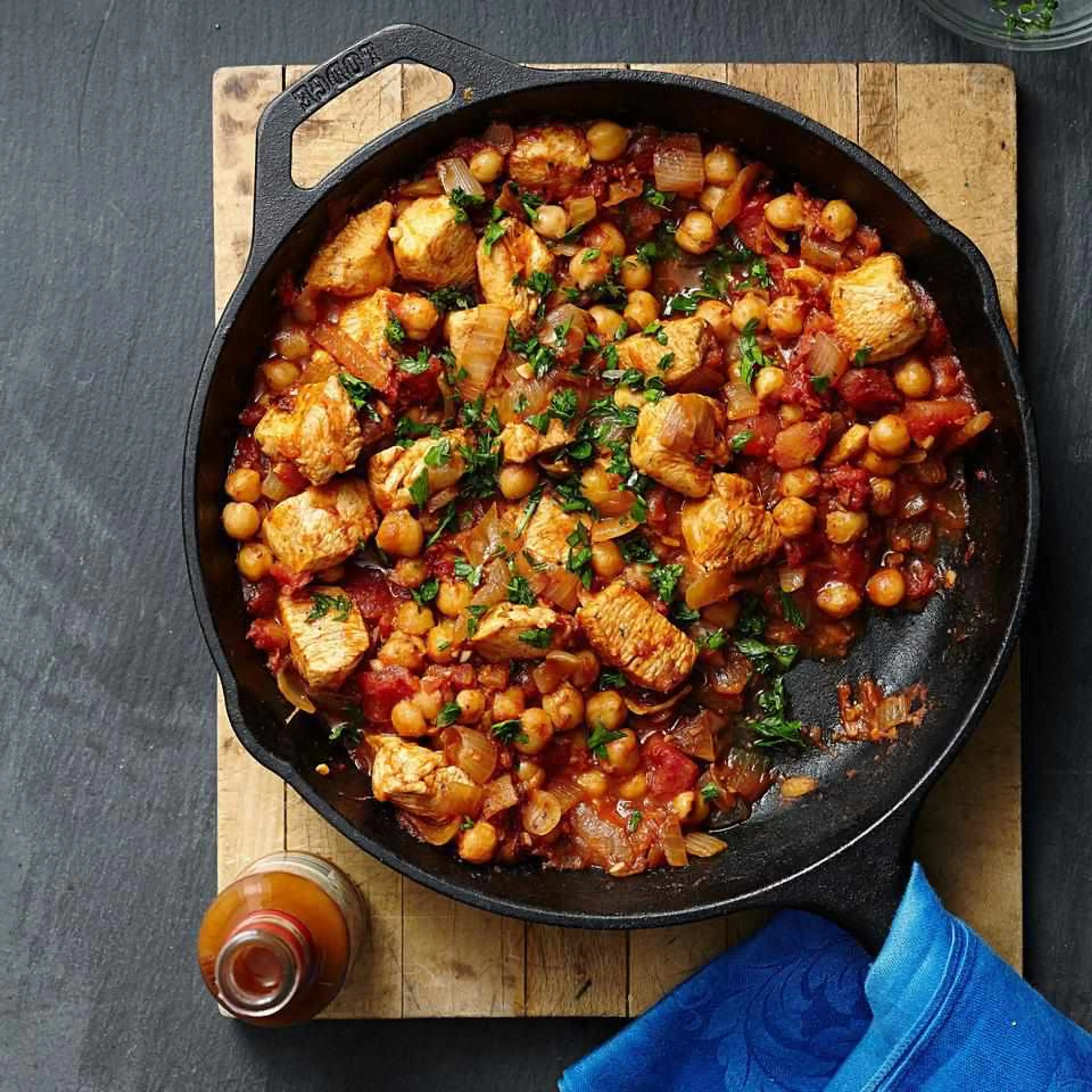 Cumin Chicken & Chickpea Stew