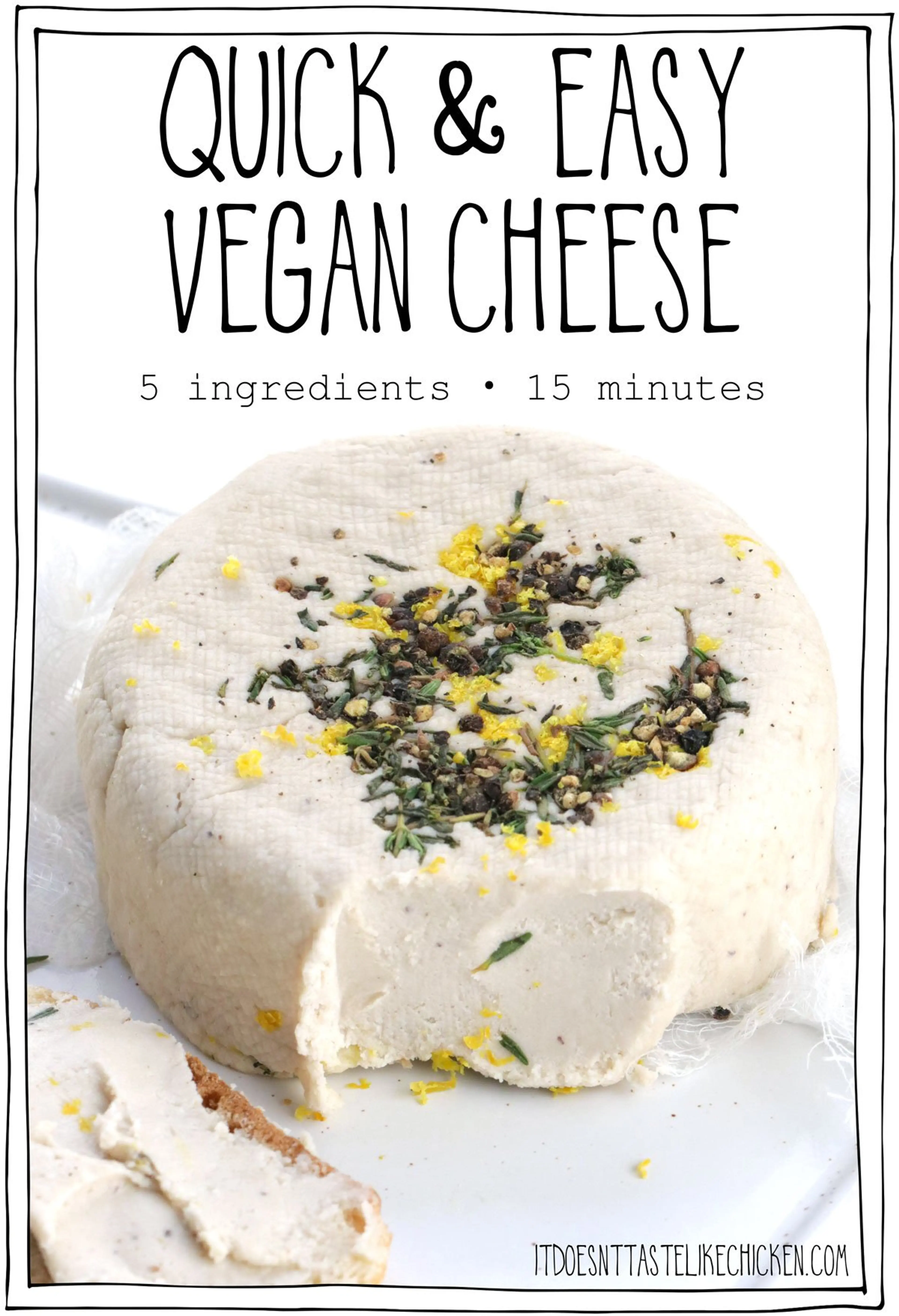 Quick & Easy Vegan Cheese