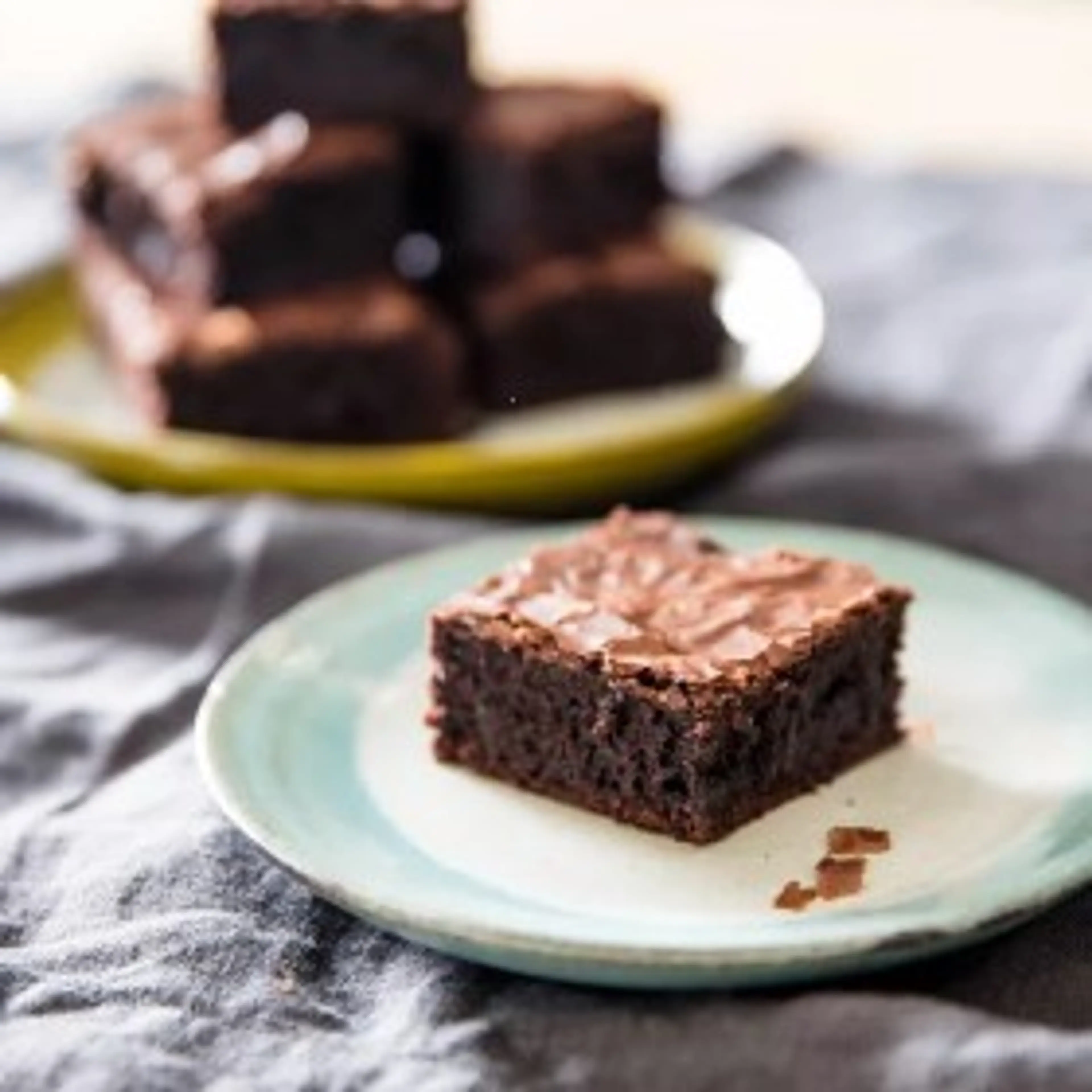 Glossy Fudge Brownies