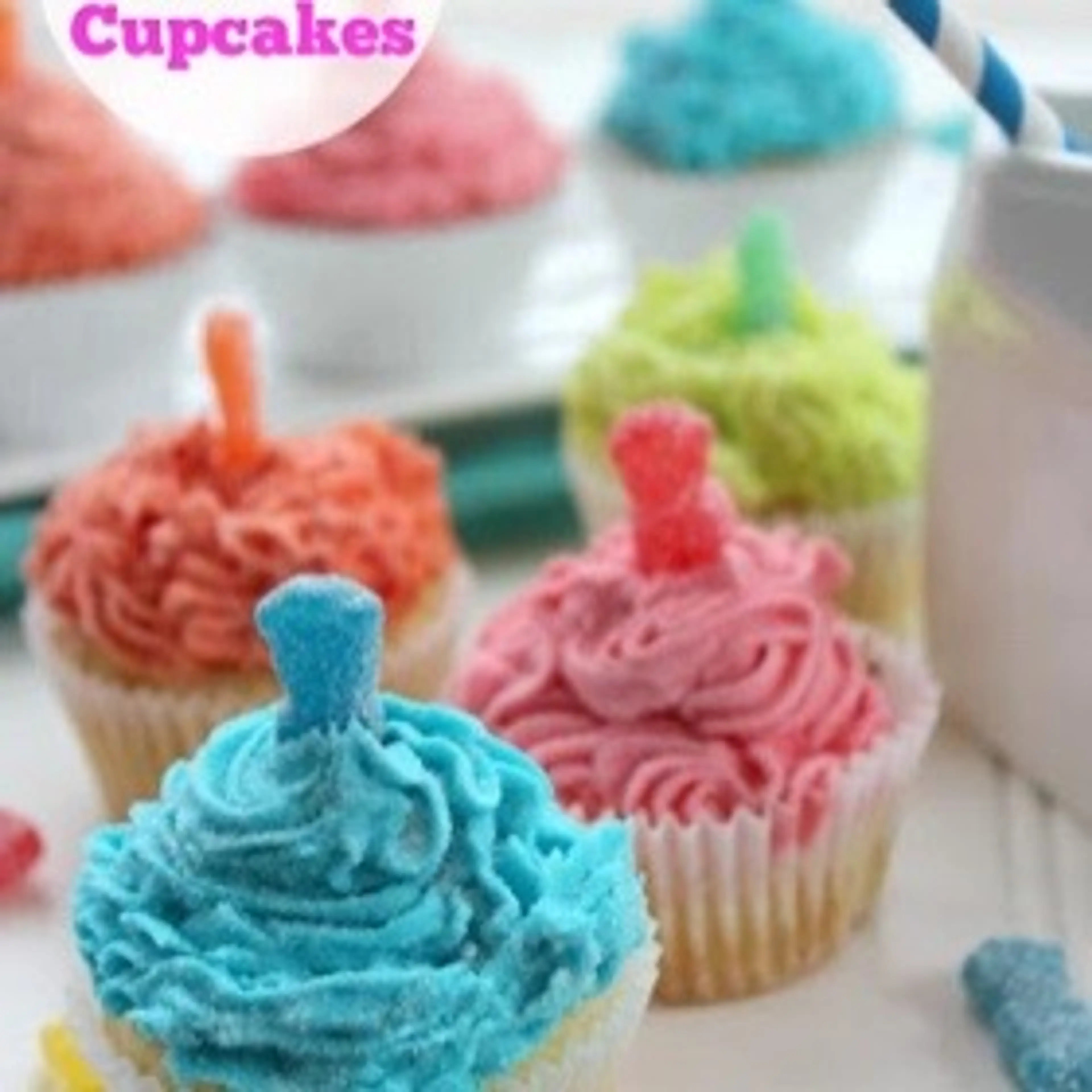 Sour Patch Kids Cupcakes Recipe - CincyShopper