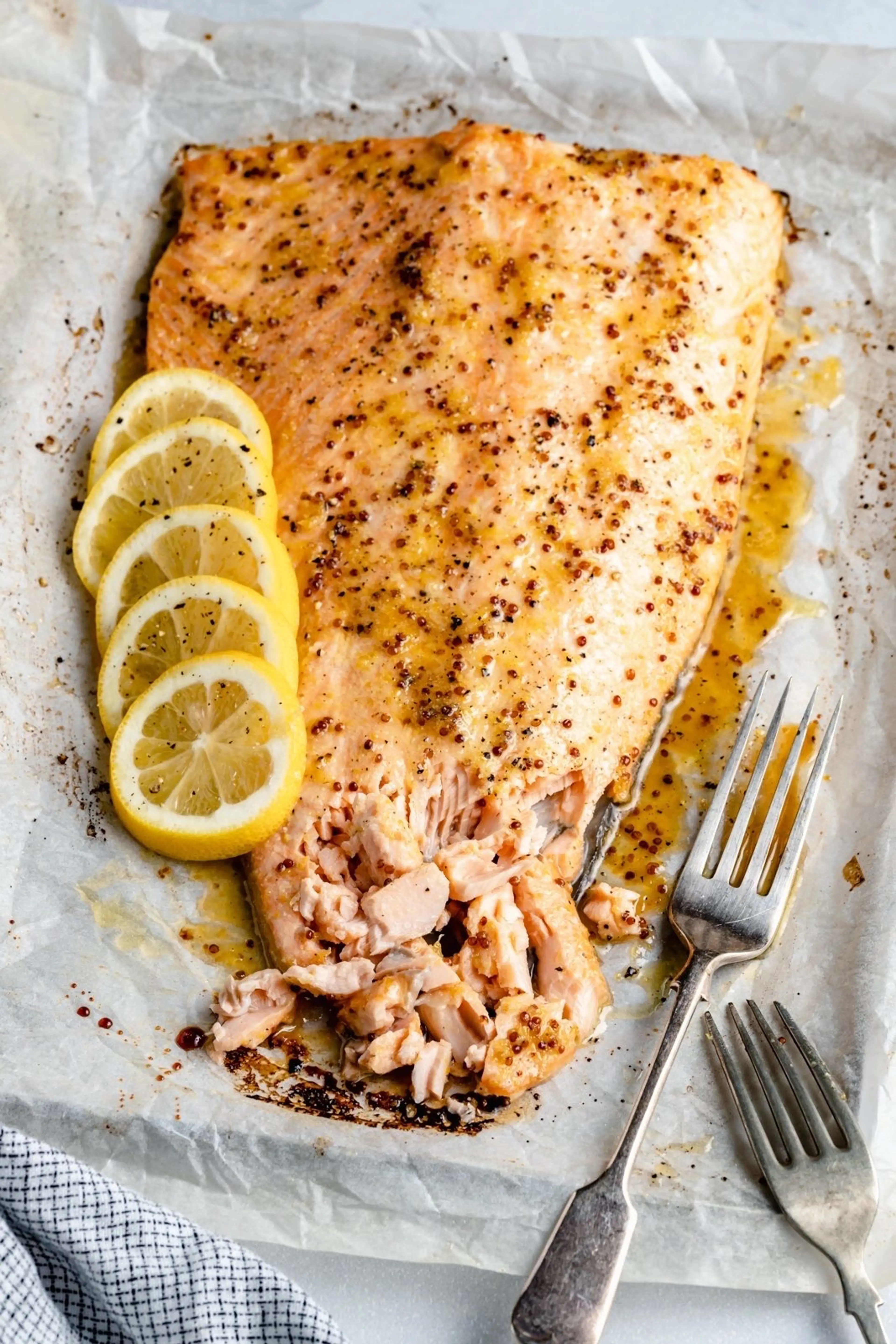 Honey Lemon Garlic Salmon