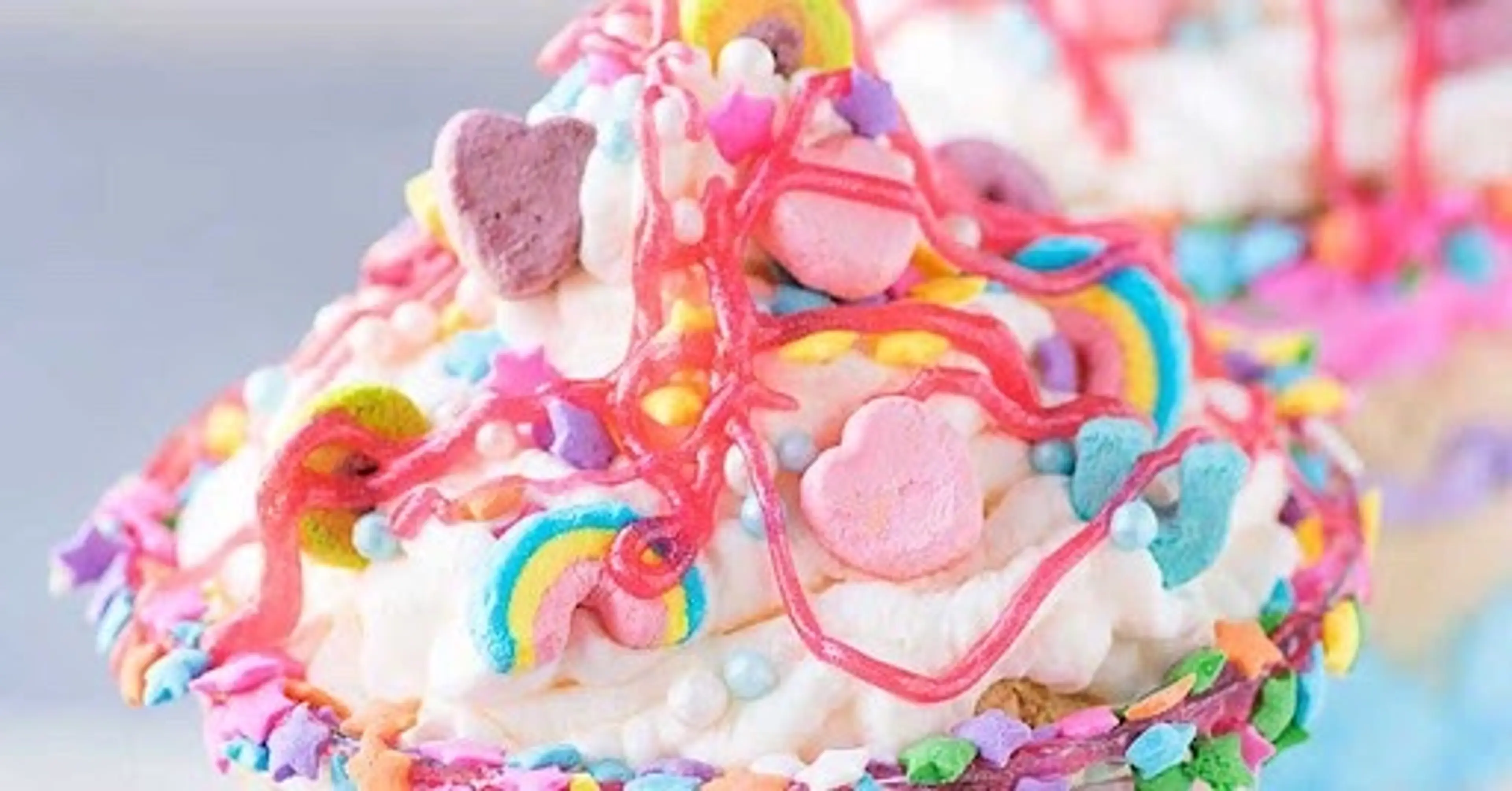 Cotton Candy Unicorn Party Parfaits