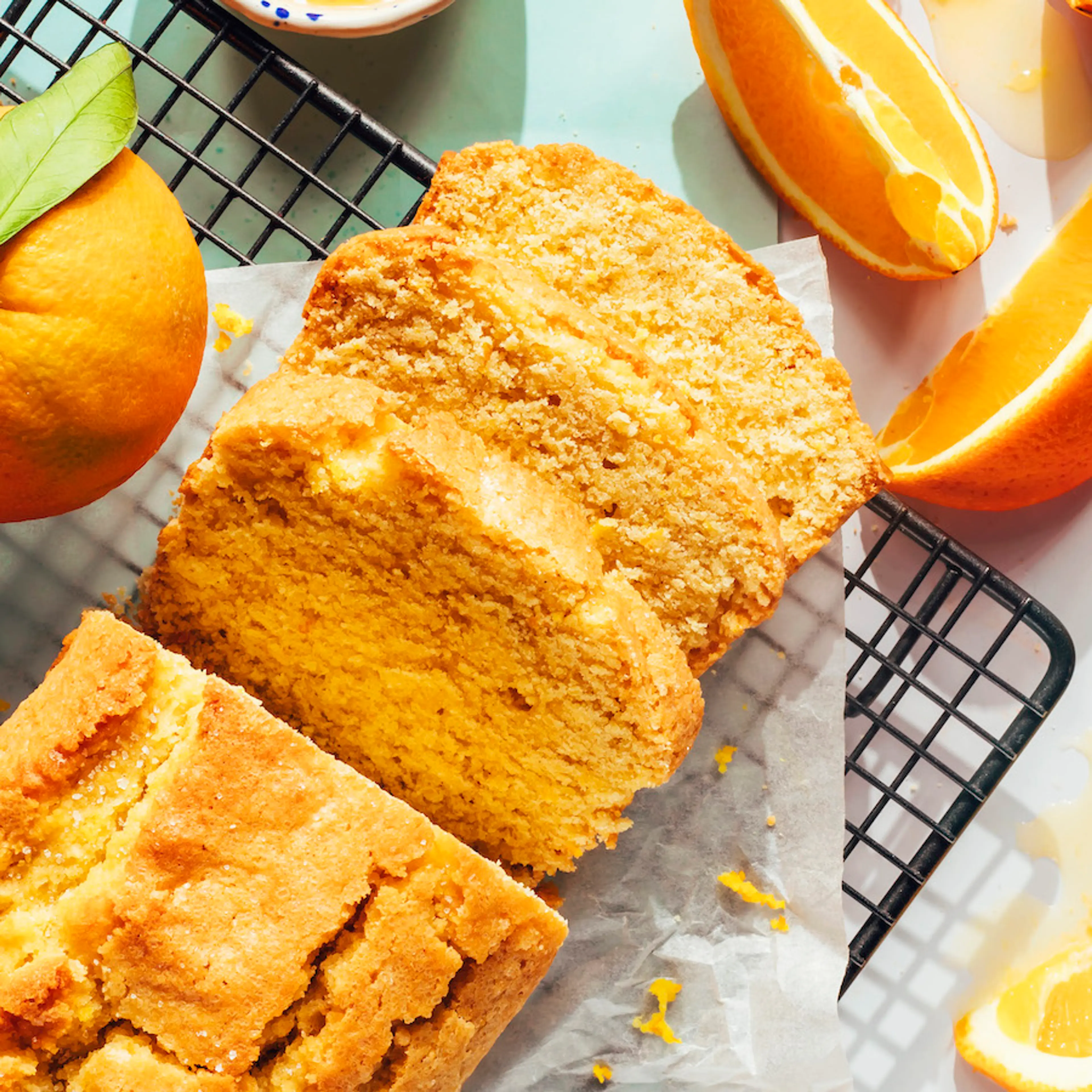 Gluten-Free Orange Almond Loaf Cake
