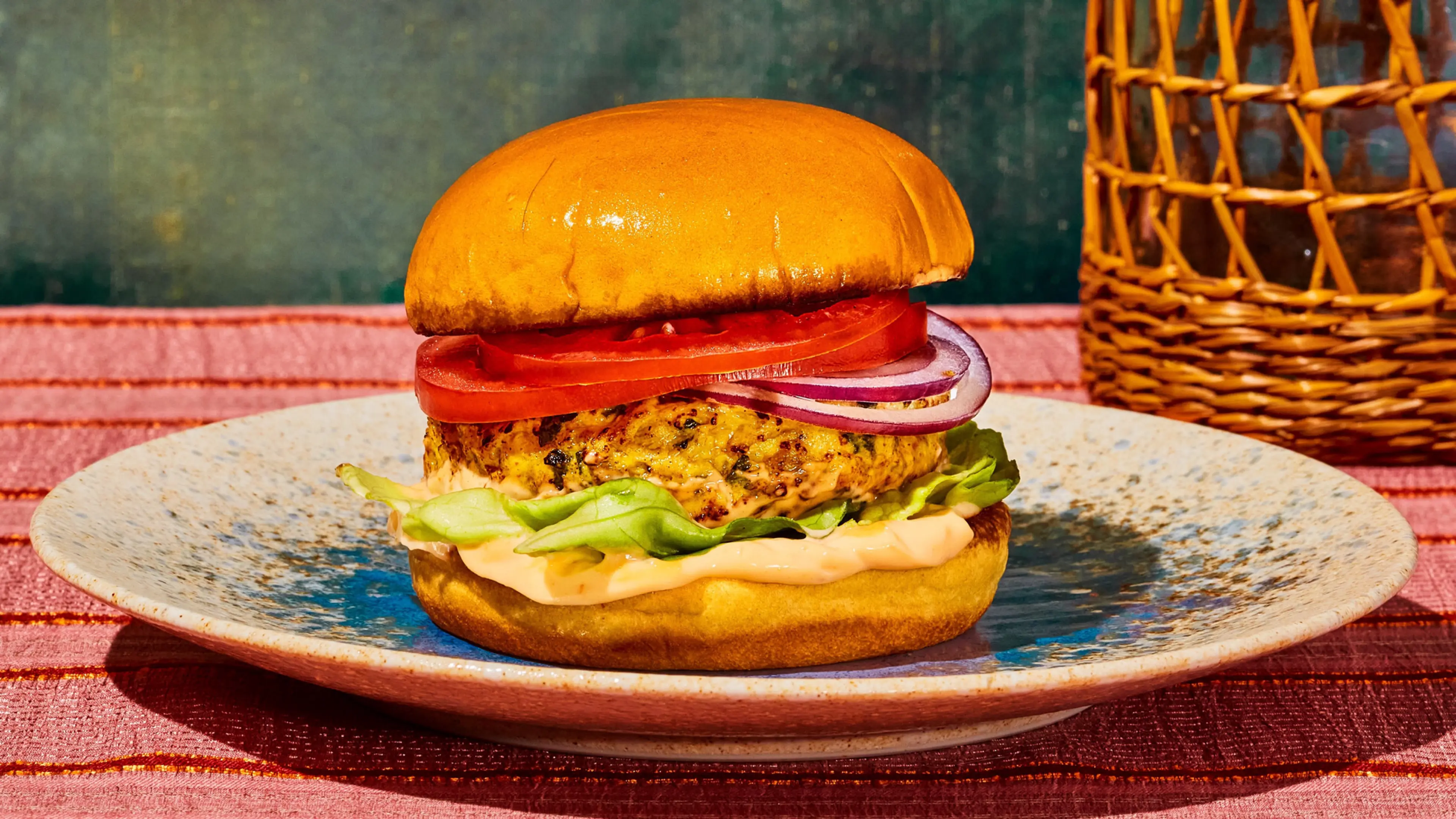 Spiced Chicken Burgers