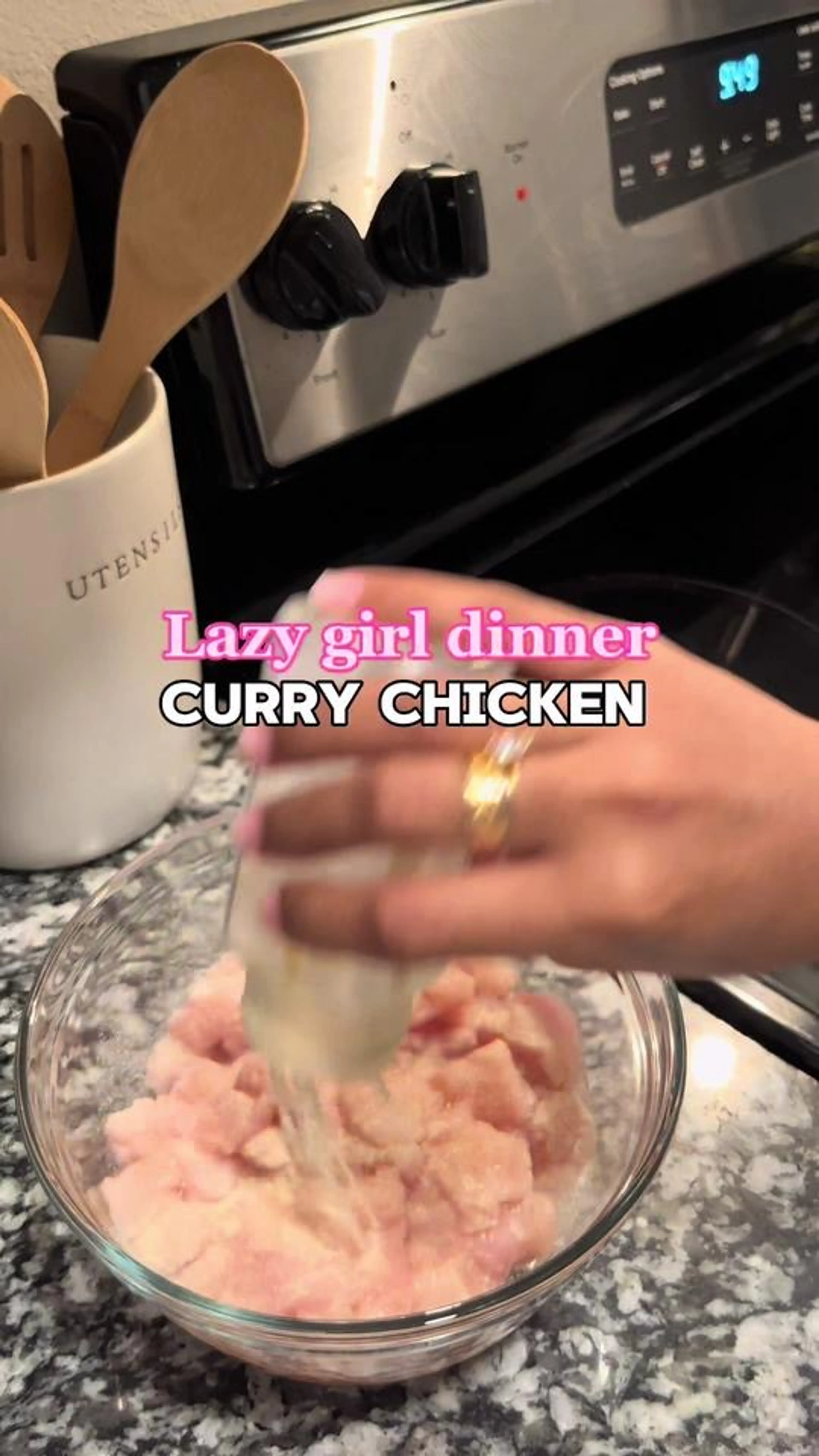 Lazy Curry Chicken