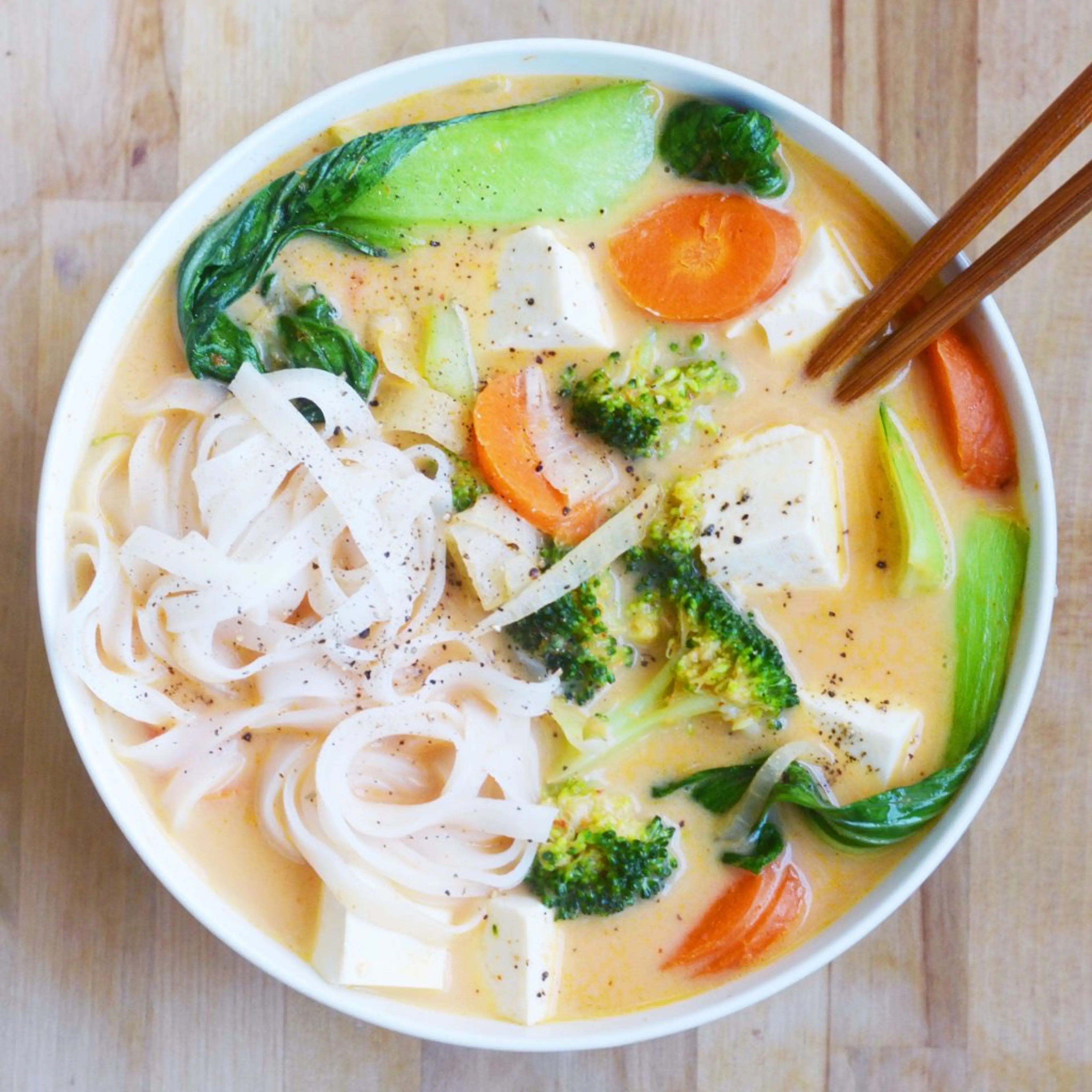 Coconut Curry Noodle Soup