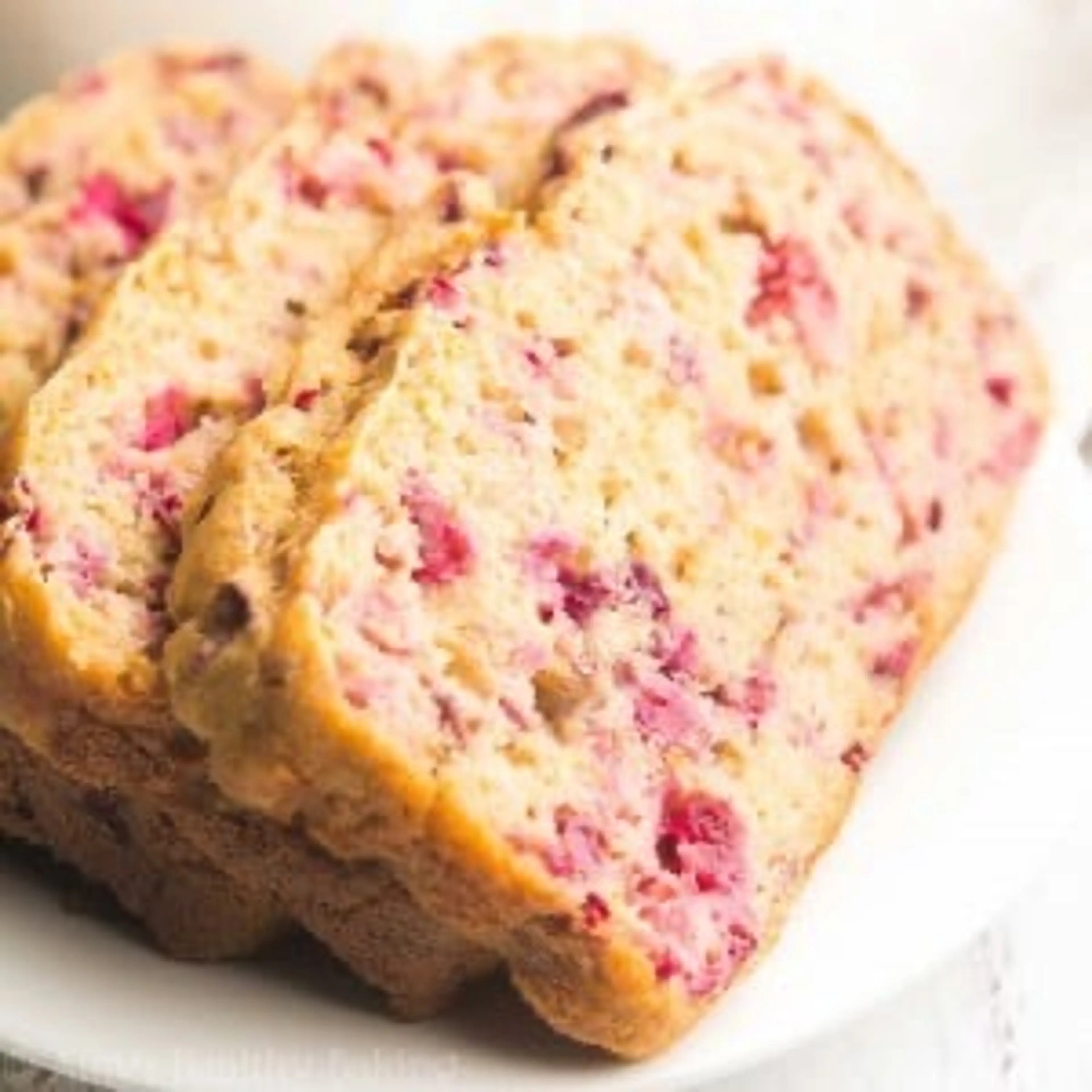 Greek Yogurt Cranberry Orange Pound Cake