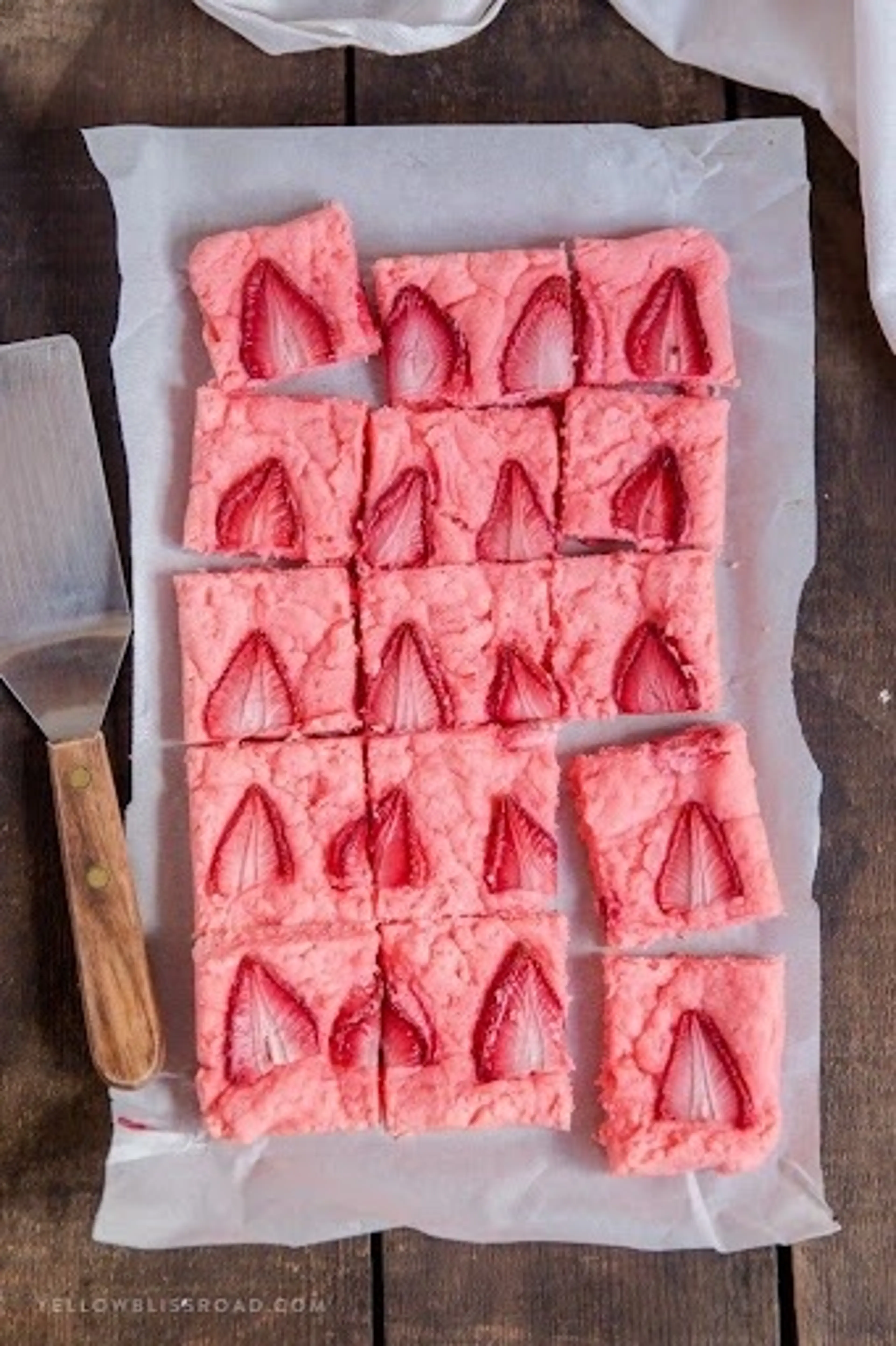 Strawberry Brownies