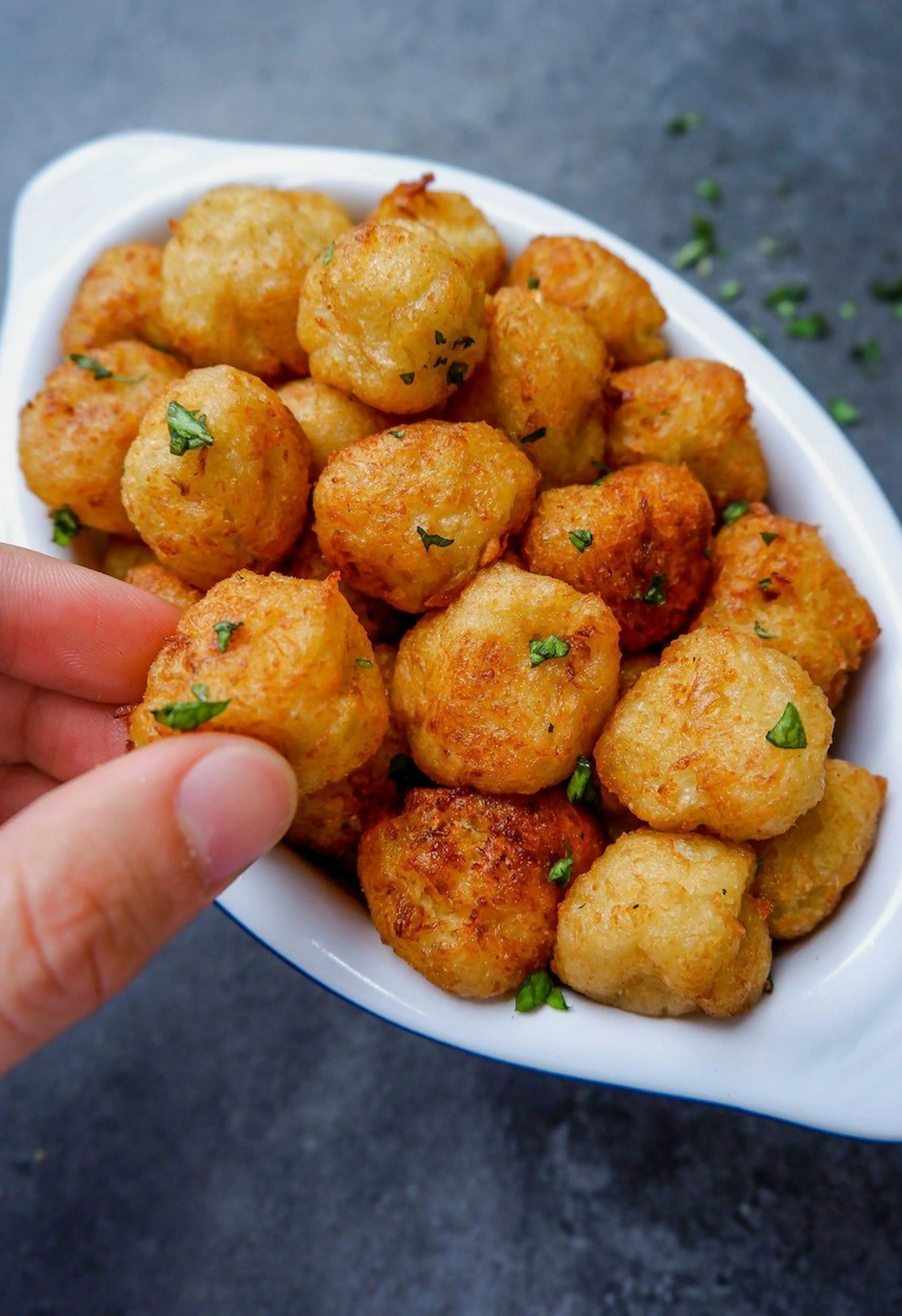 4-Ingredient Cauliflower Pops