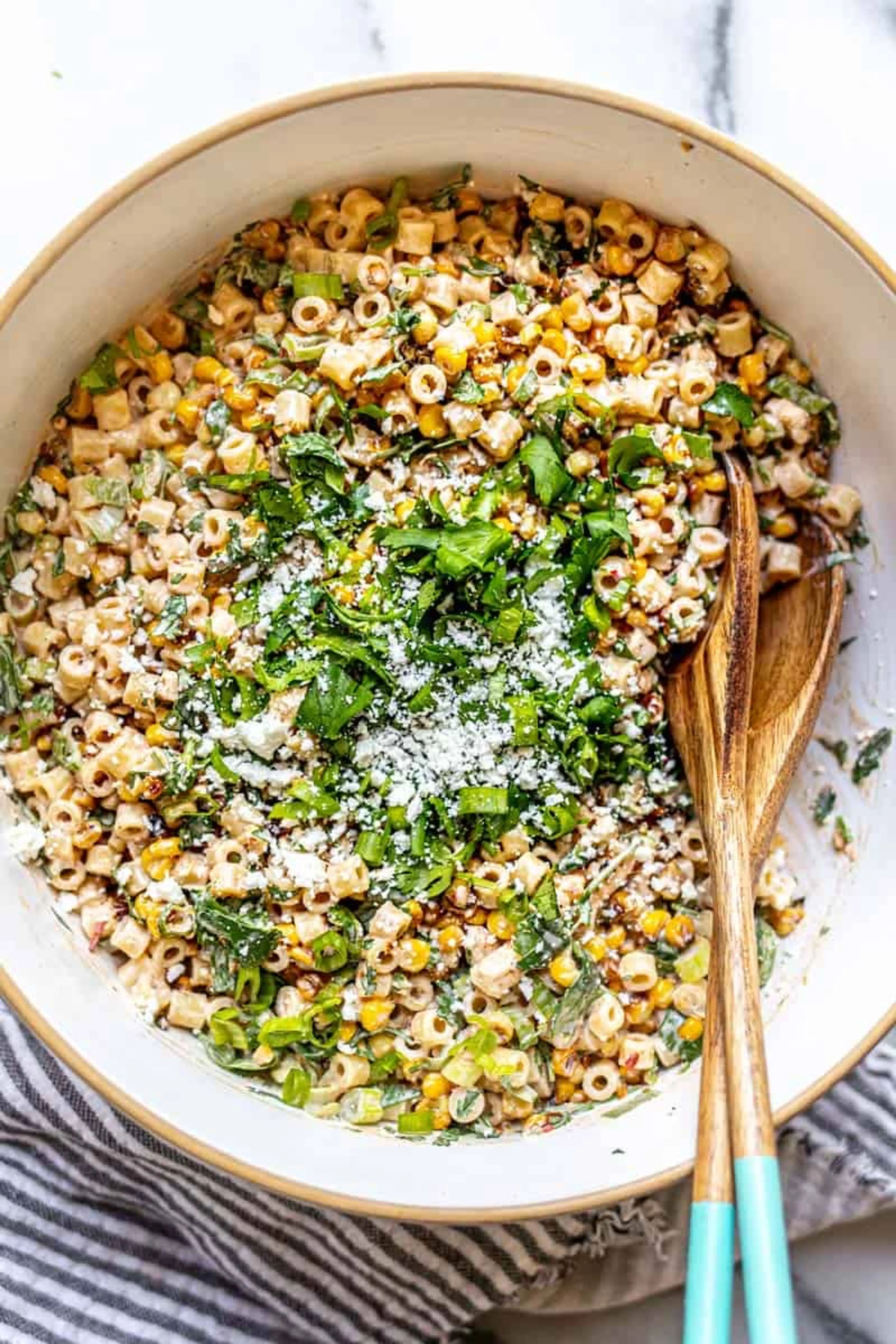 Mexican Street Corn Pasta Salad