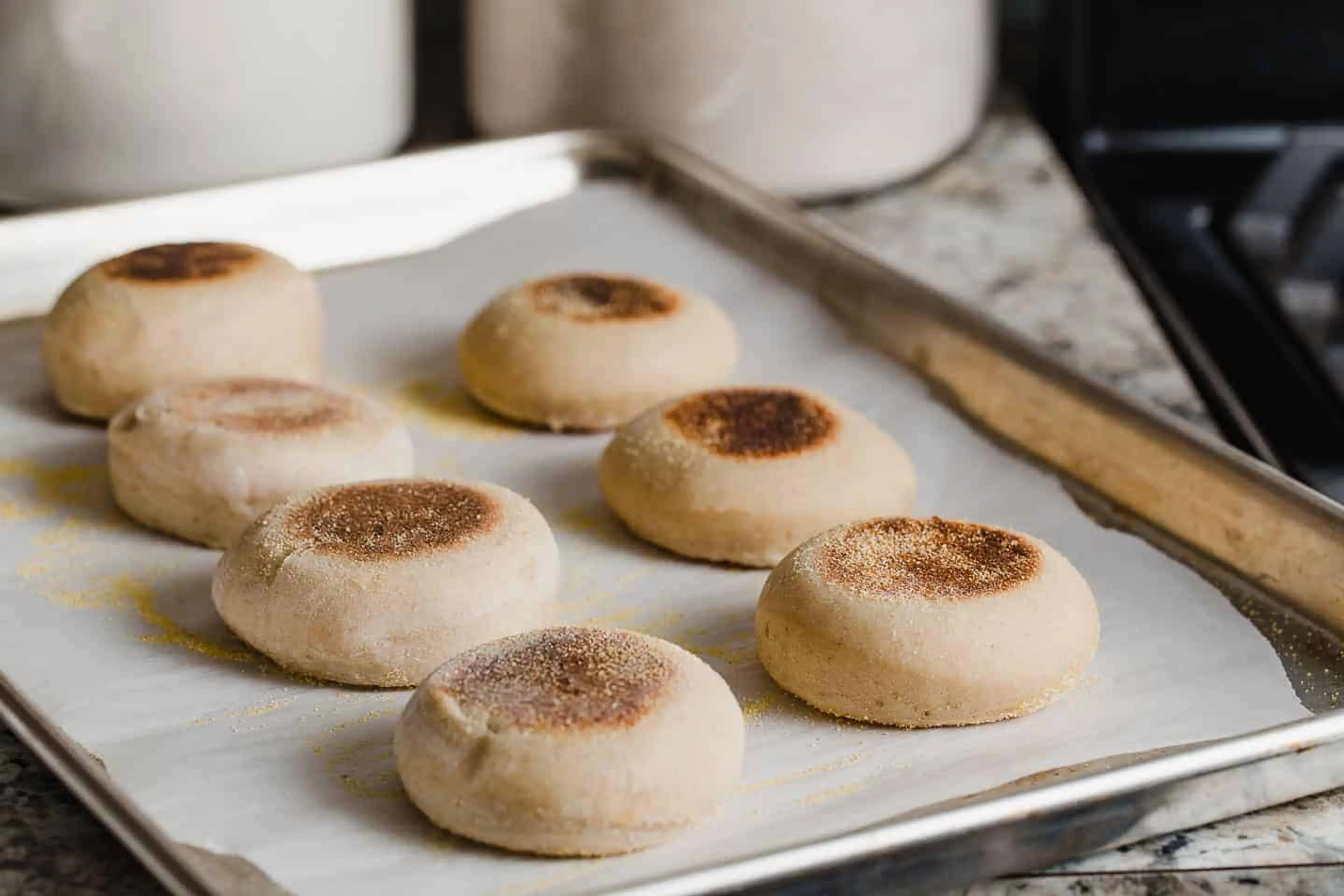 Sourdough English Muffins Recipe