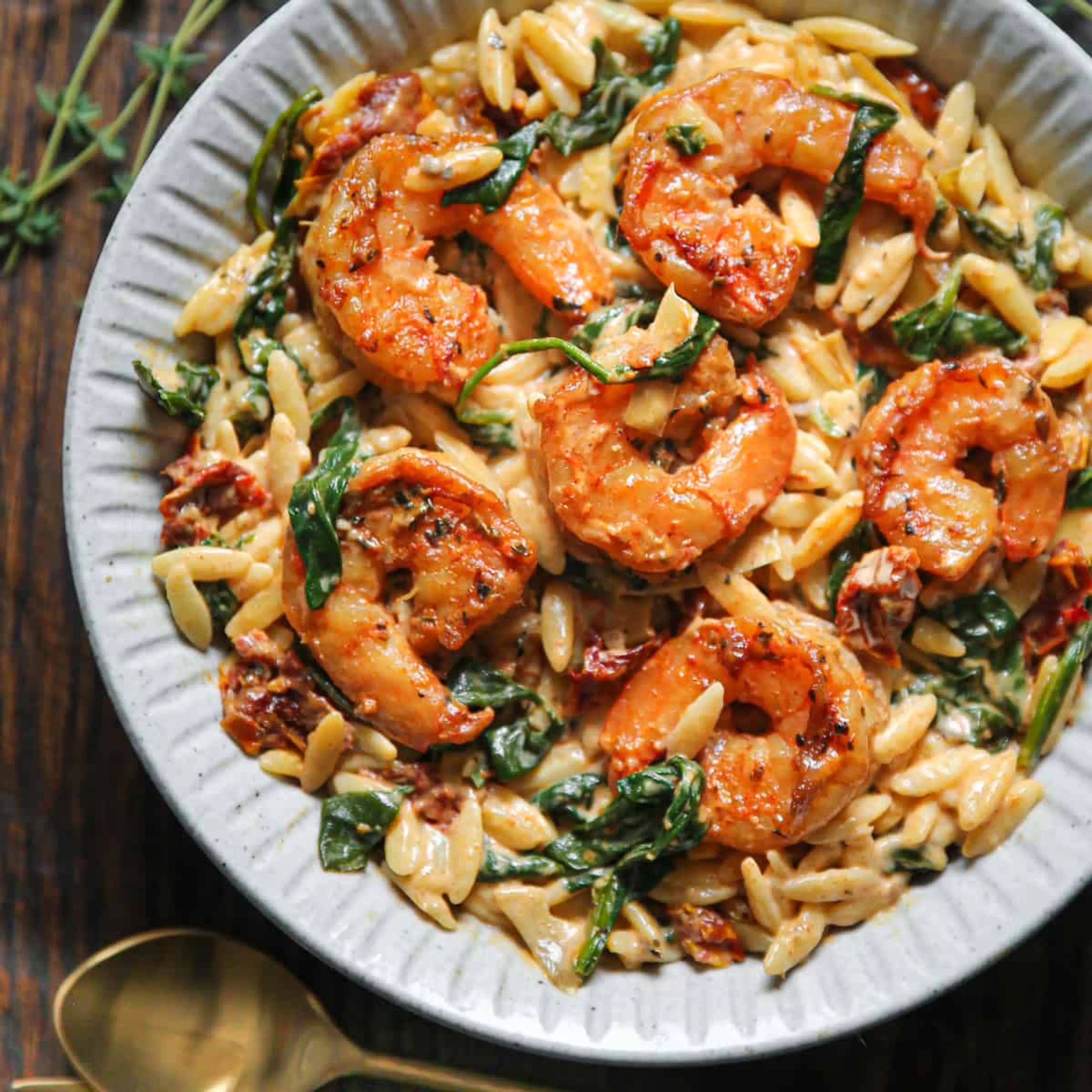 Shrimp Orzo (30-Minute, One-Pan Meal)