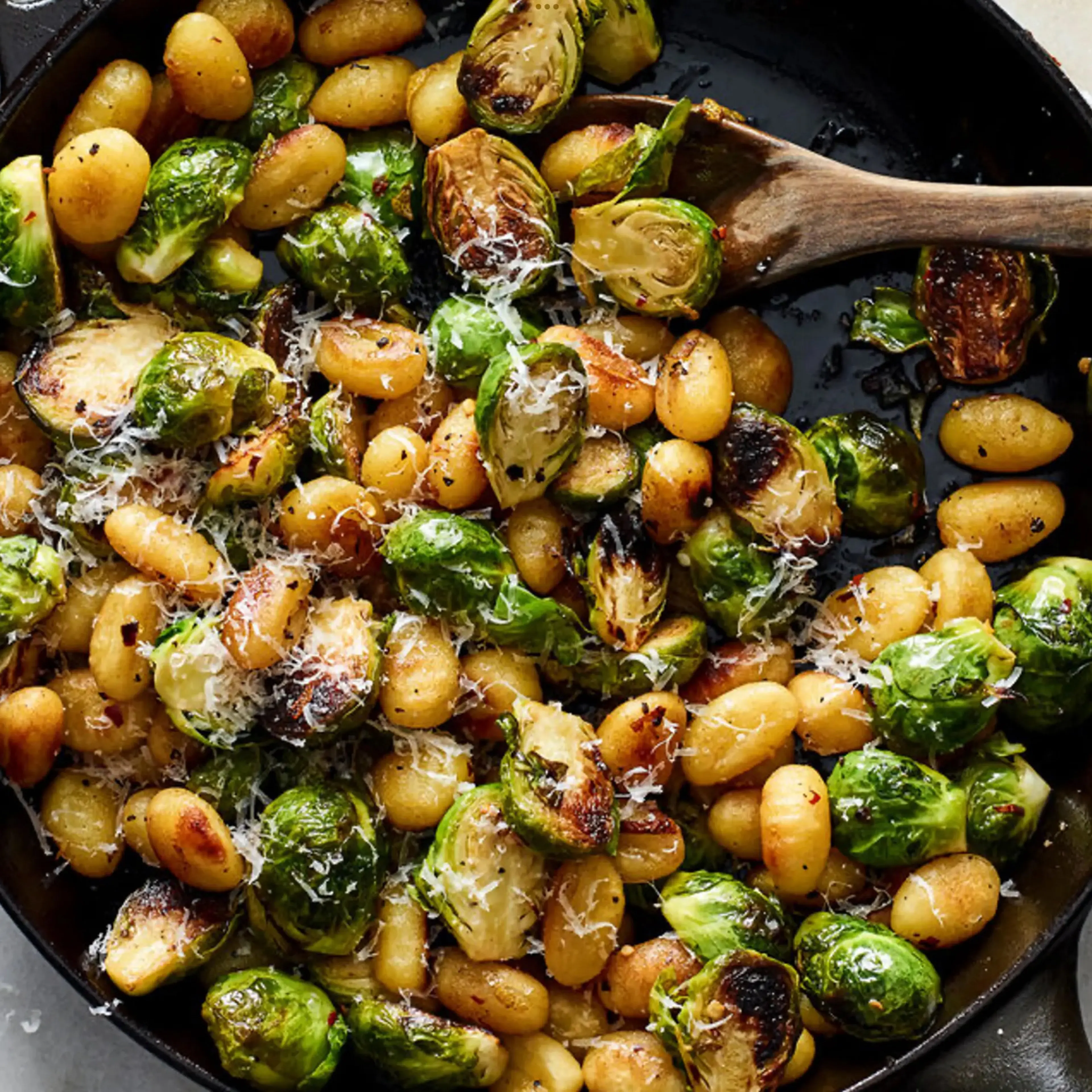 Crisp Gnocchi With Brussels Sprouts And Brown Butter