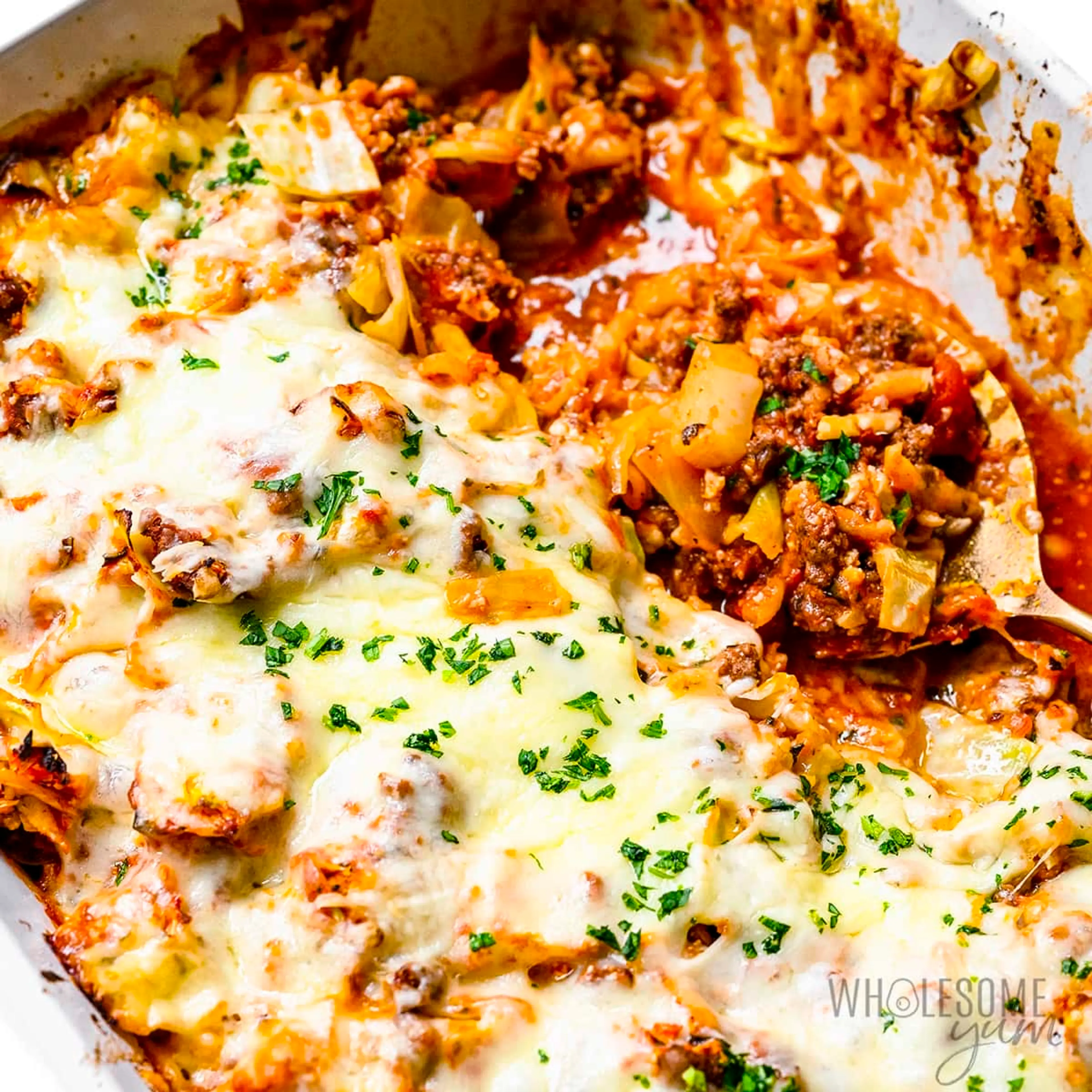 Cabbage Roll Casserole (Healthy Comfort Food)