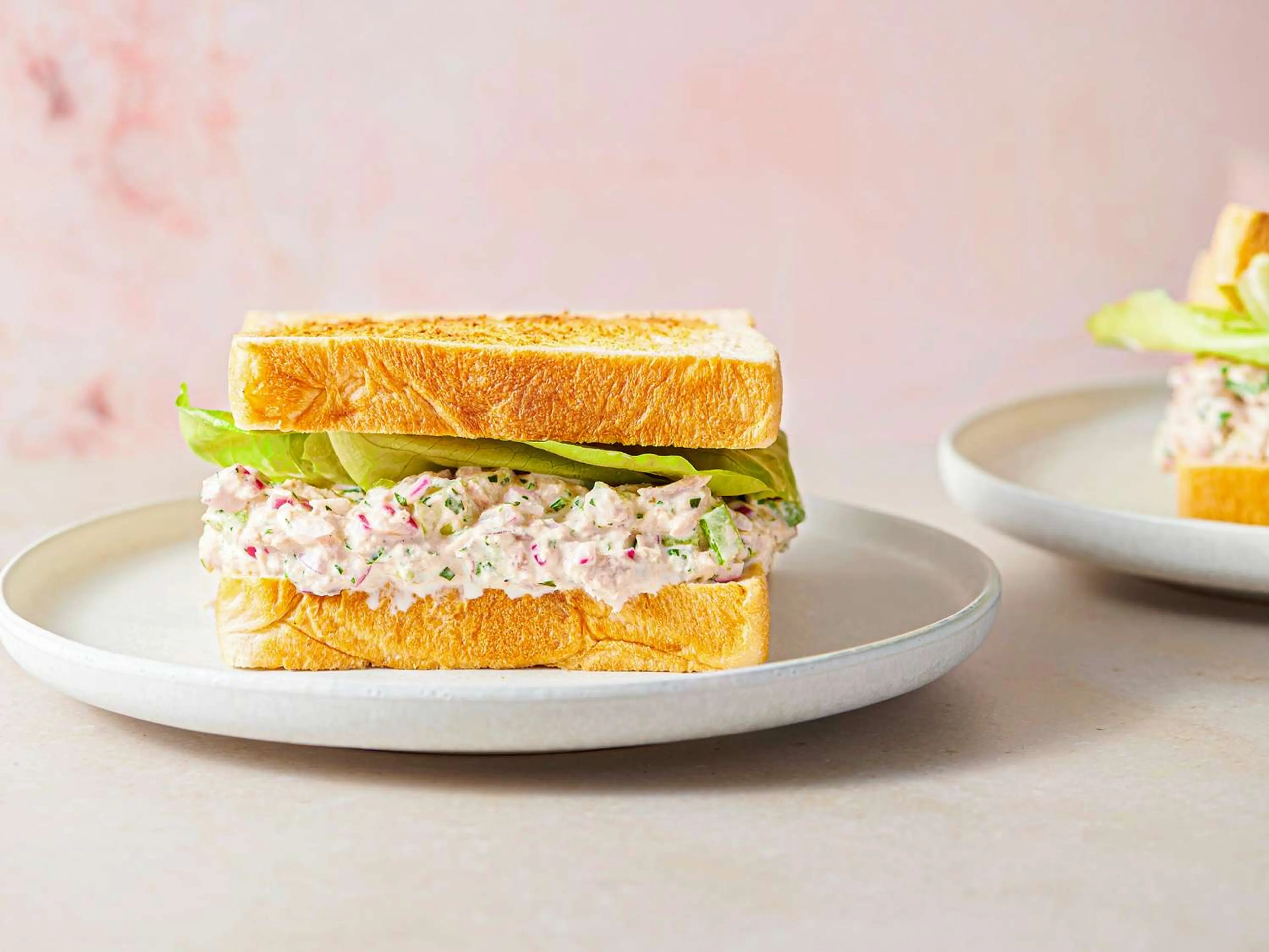 Classic Mayo-Dressed Tuna Salad Sandwiches