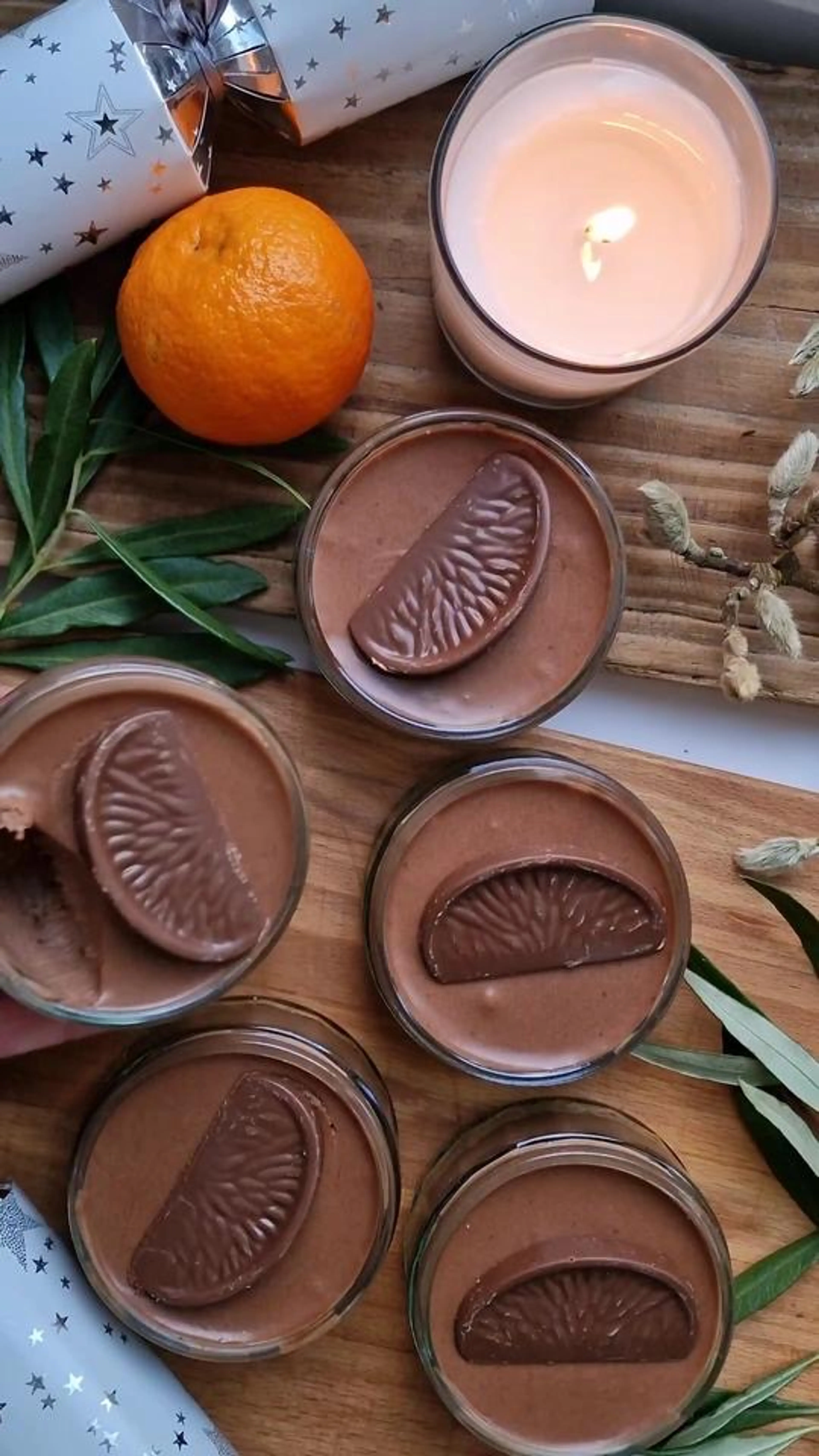 Bailey's Chocolate Orange Pots