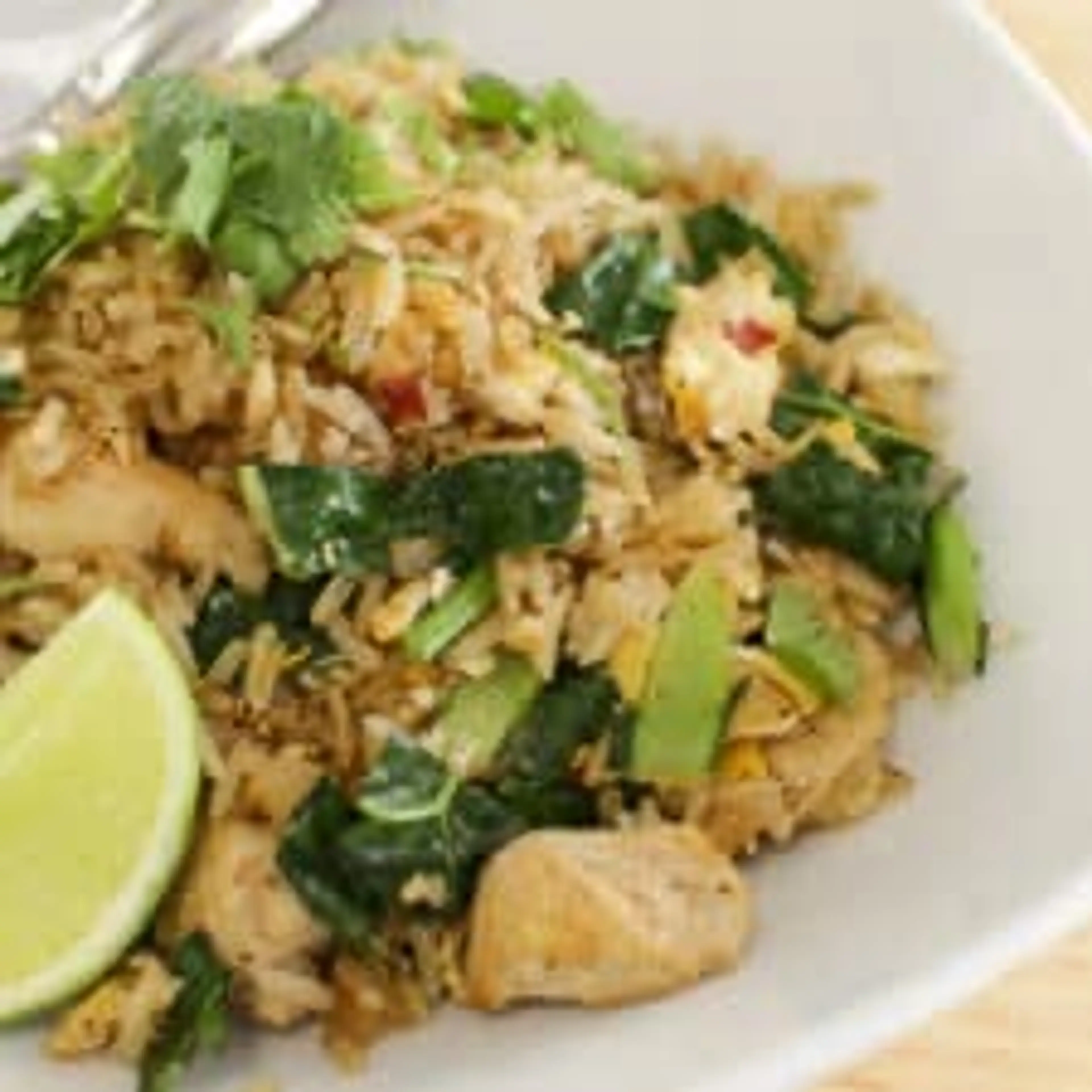 Thai Chicken Fried Rice Recipe ข้าวผัดไก่