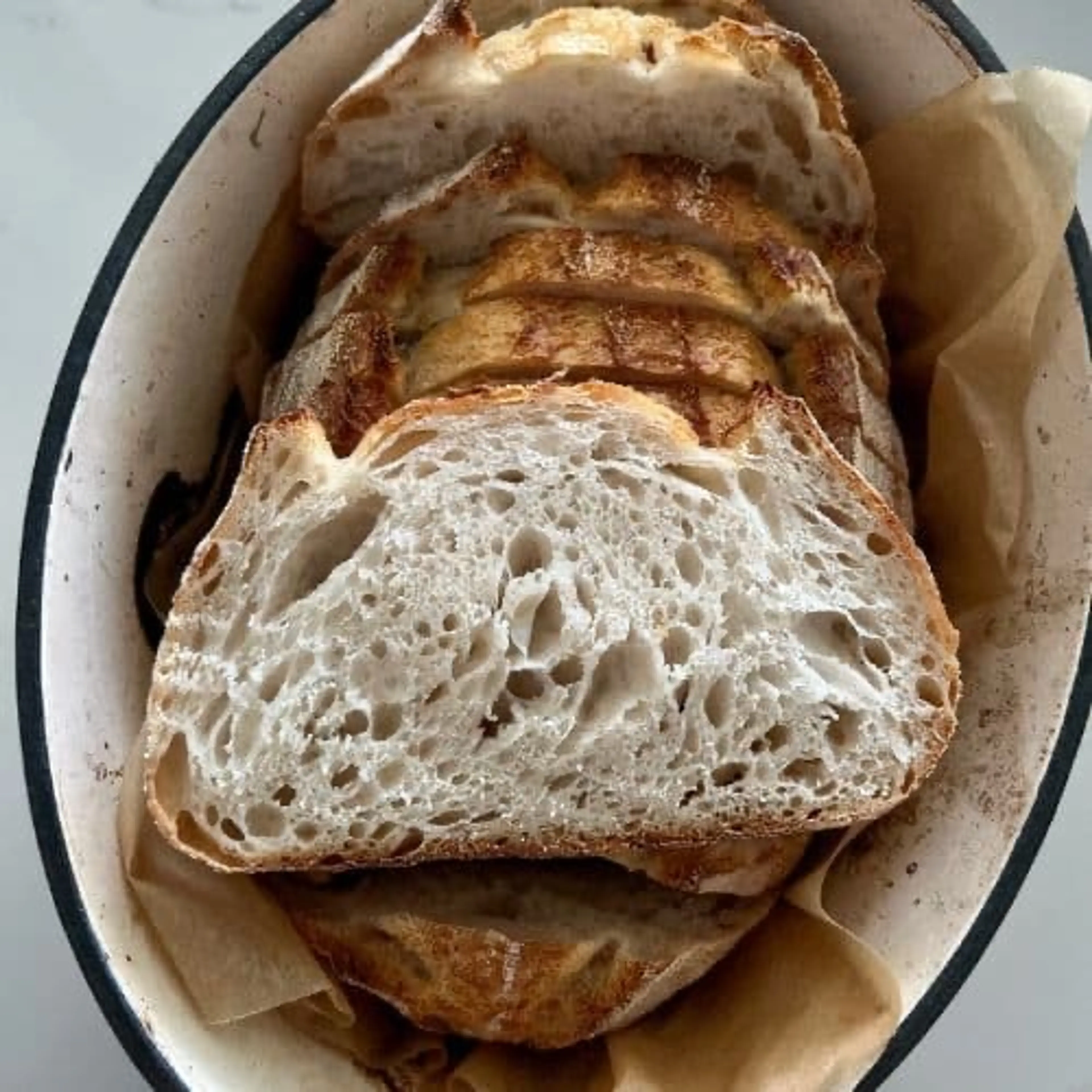 Overnight Sourdough Bread Recipe