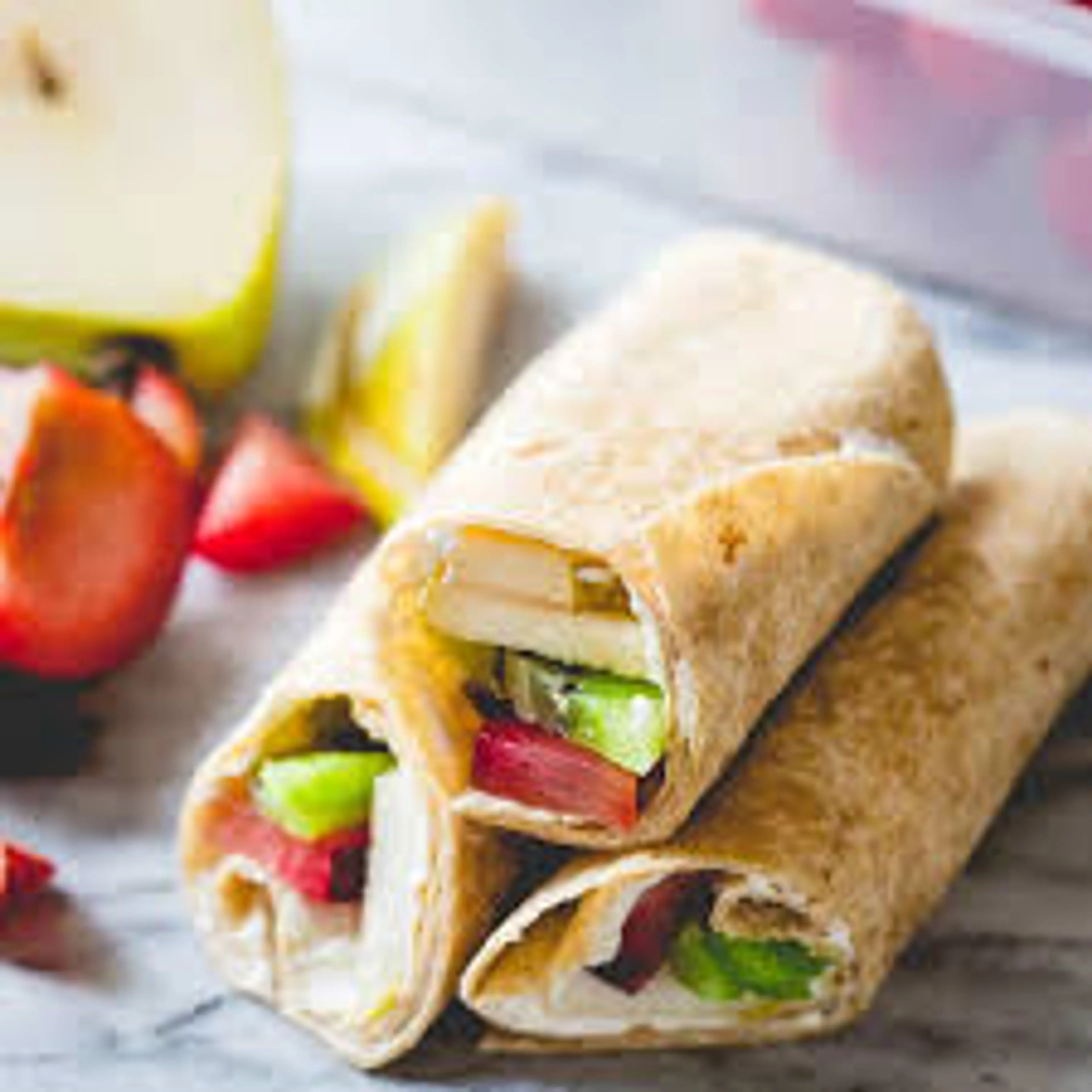 Tortilla Wrap with Fruit